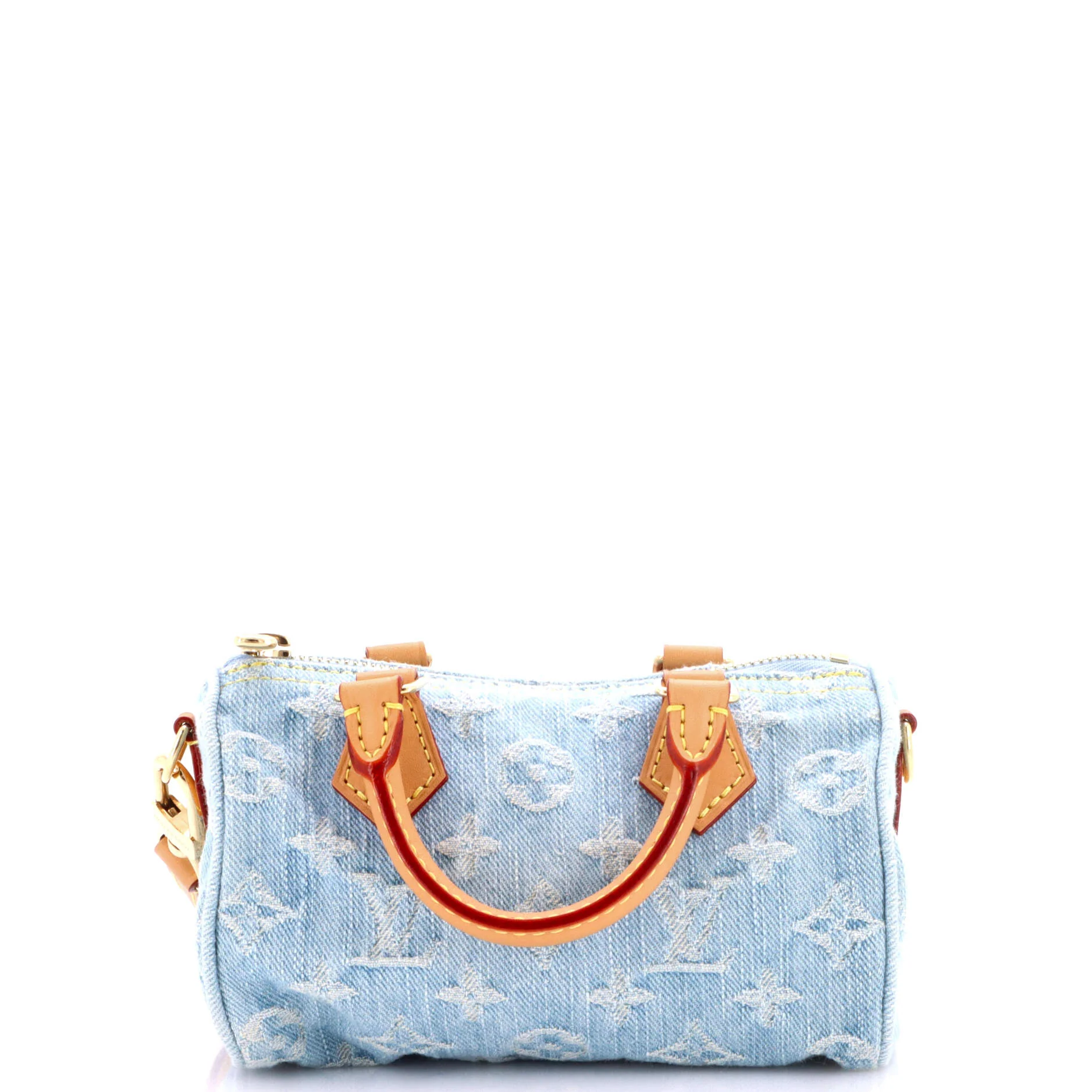 Speedy Bandouliere NM Bag Monogram Denim Sky Nano