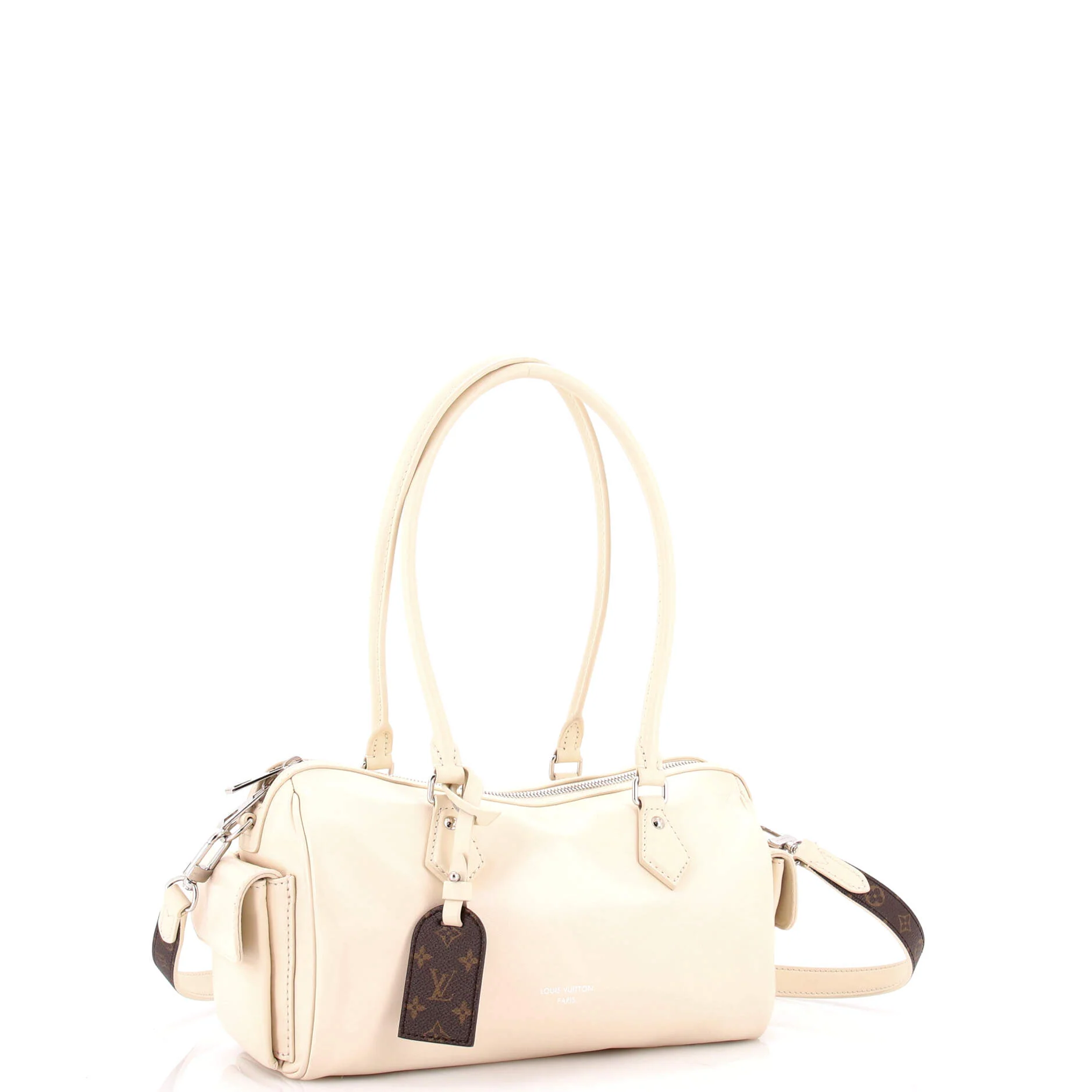 Speedy Cargo Vibe Bag Leather with Monogram Canvas - Image 2