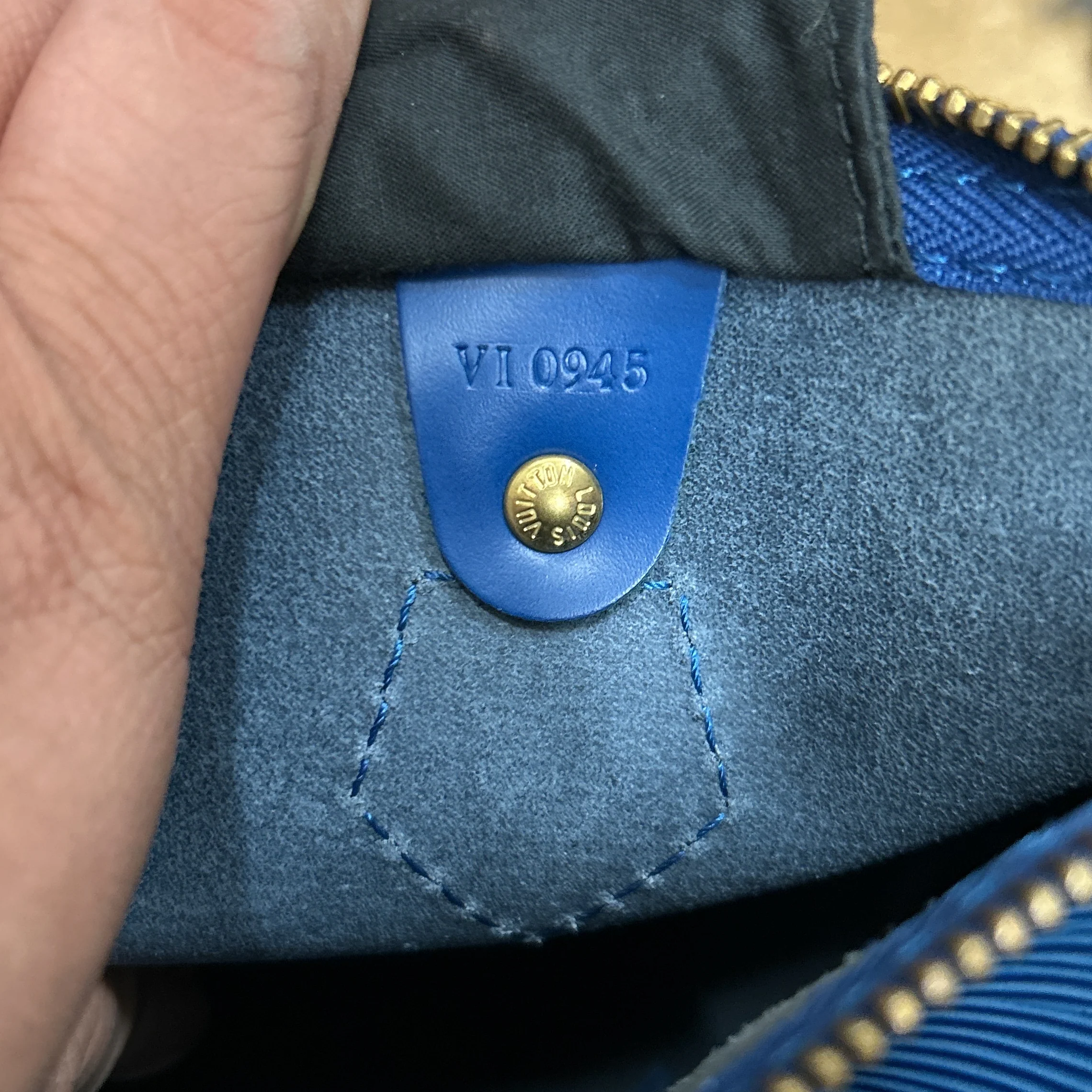 Speedy Handbag Epi Leather 30 - Image 9
