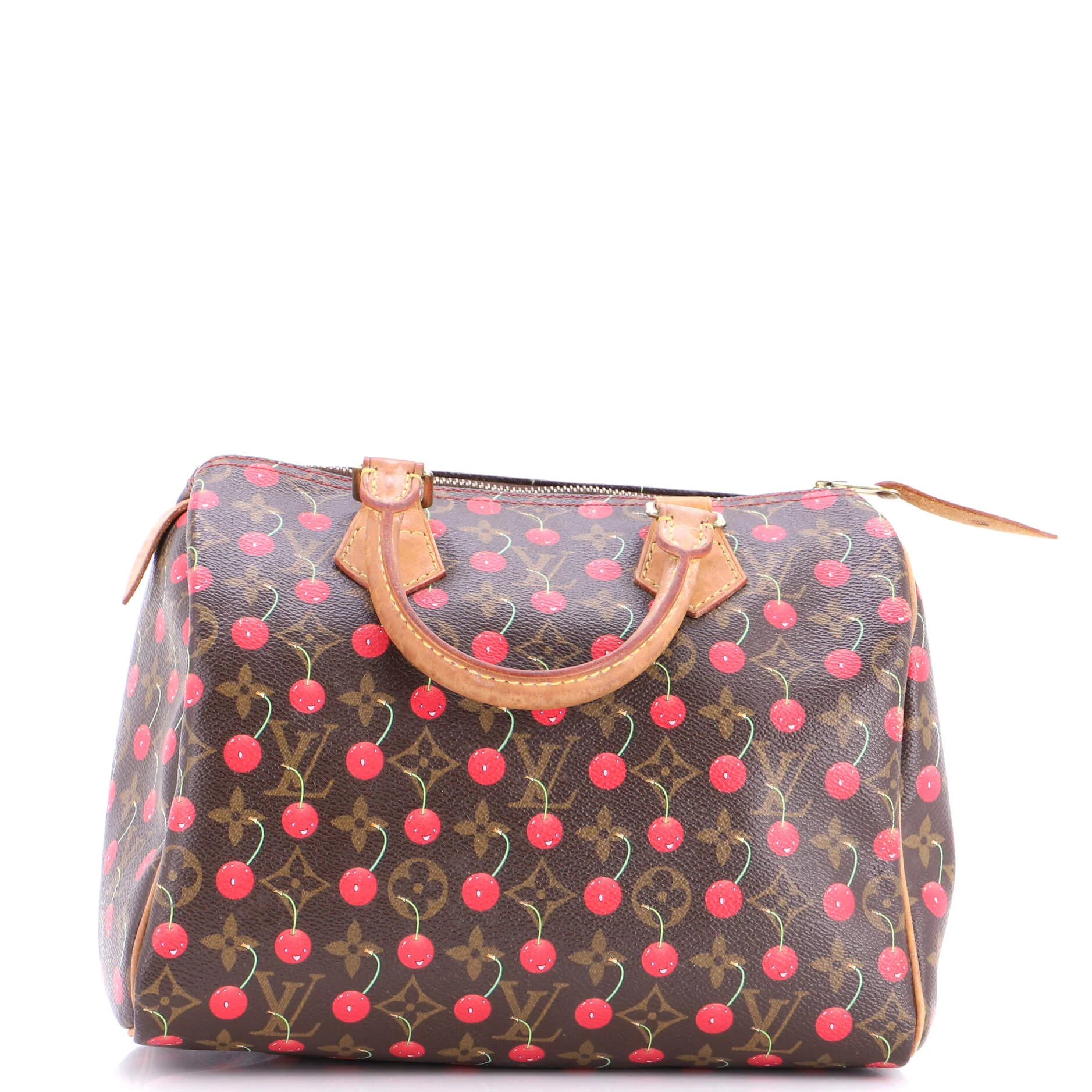 Speedy Handbag Limited Edition Monogram Cerises 25