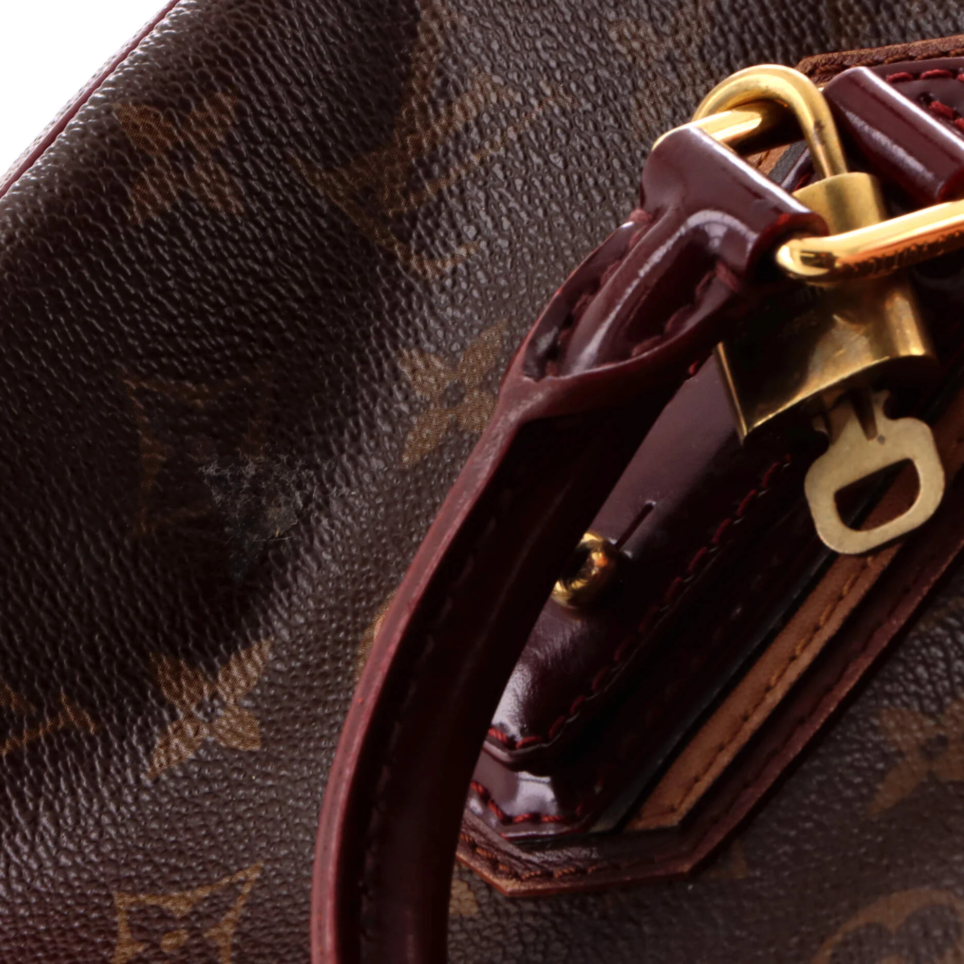 Speedy Handbag Limited Edition Monogram Mirage 30 - Image 8