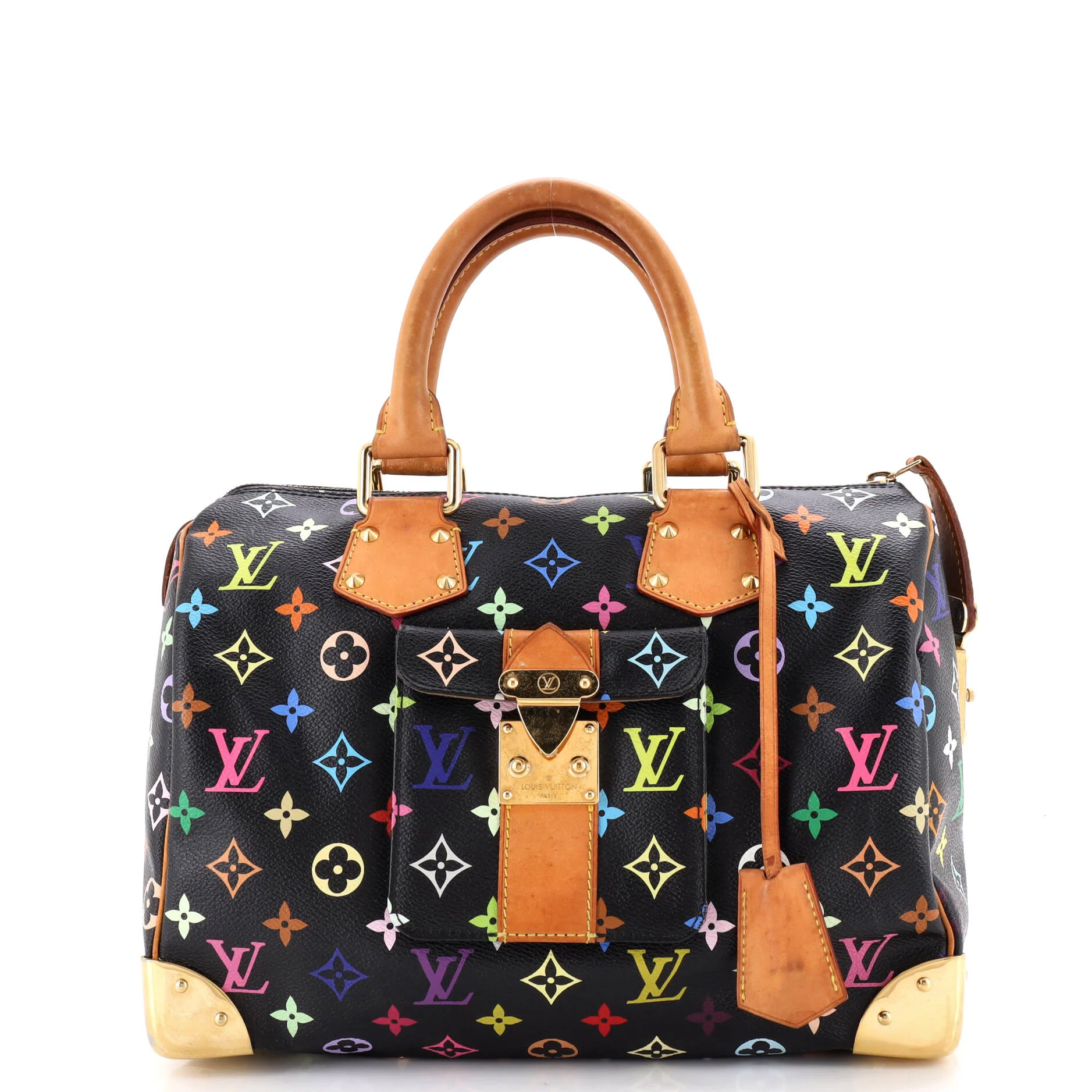 Speedy Handbag Monogram Multicolor 30