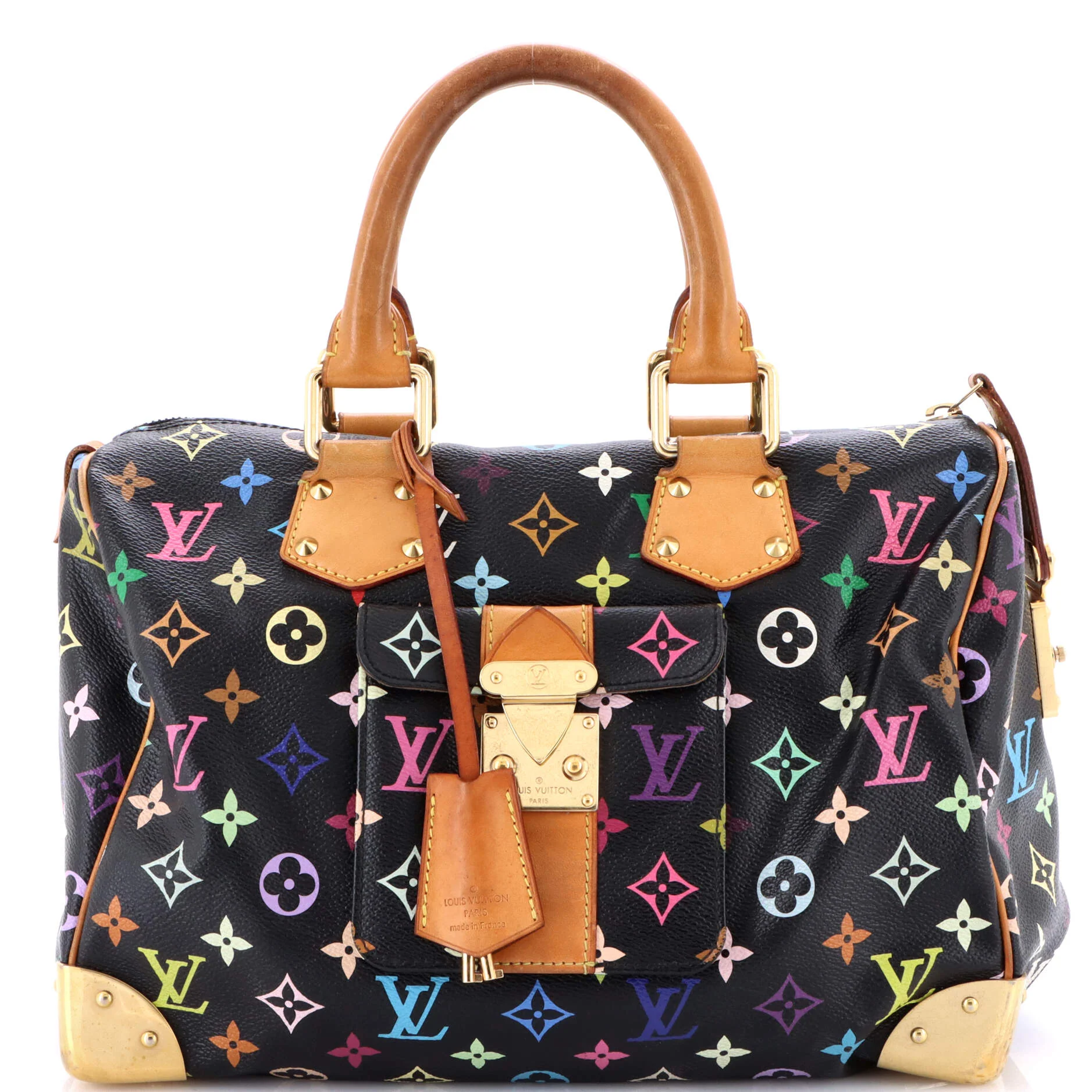 Speedy Handbag Monogram Multicolor 30