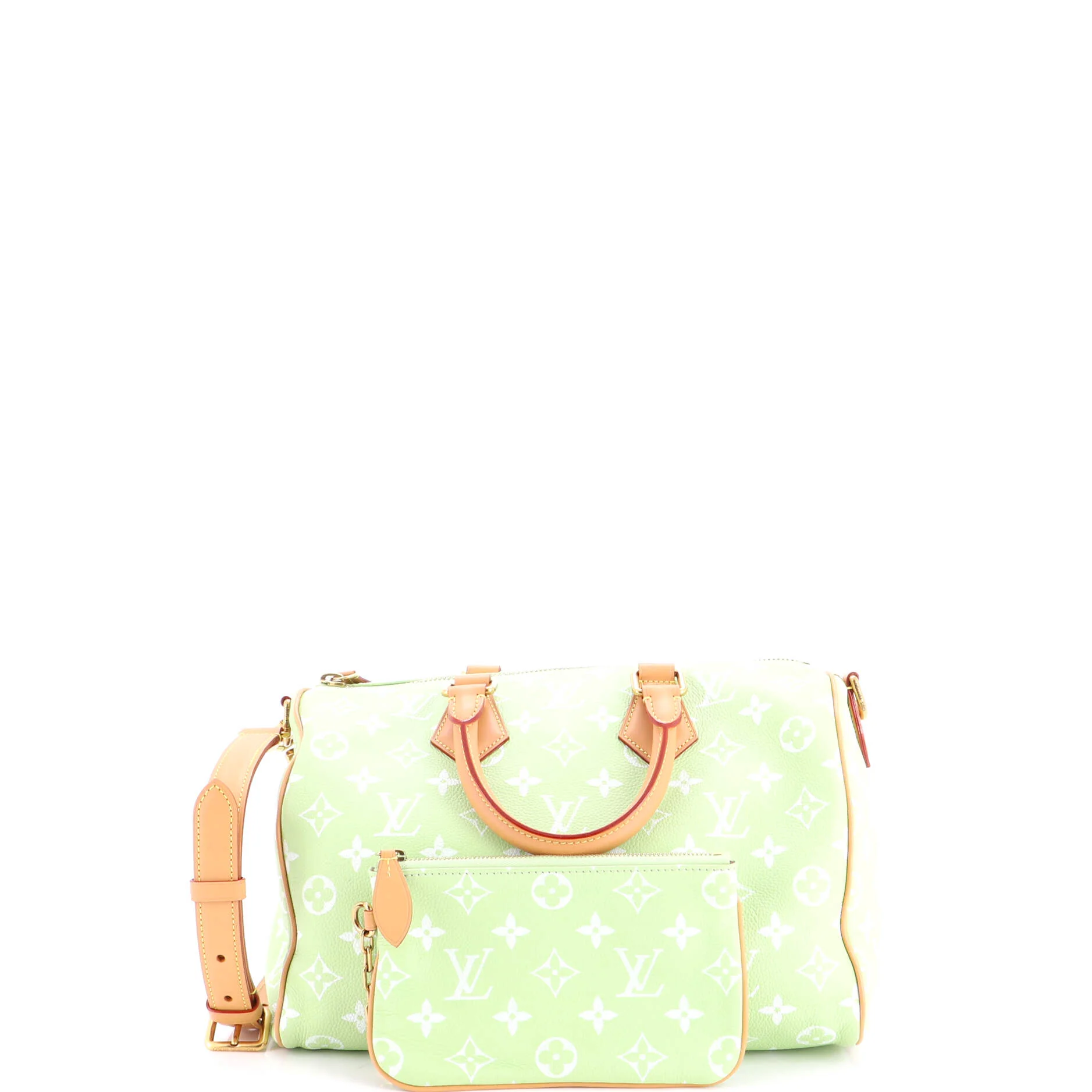 Speedy P9 Bandouliere Bag Monogram Leather 30 - Image 2
