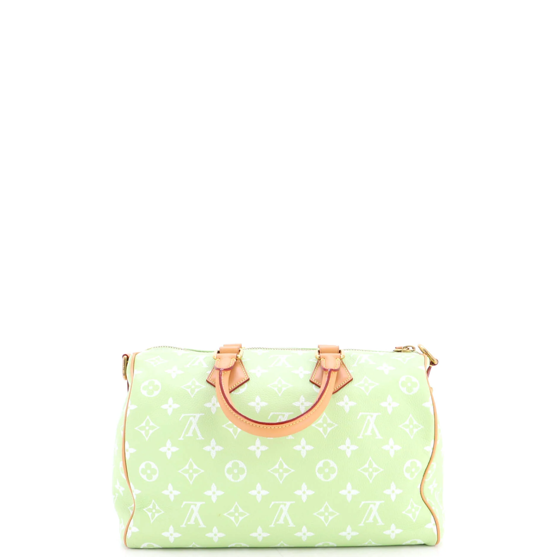 Speedy P9 Bandouliere Bag Monogram Leather 30 - Image 4