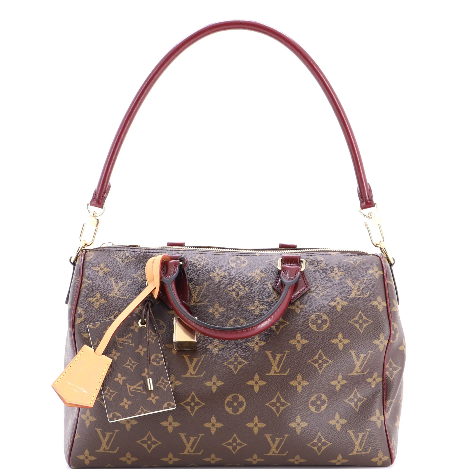 Speedy Soft Celebration Bandouliere Bag Monogram Canvas 30