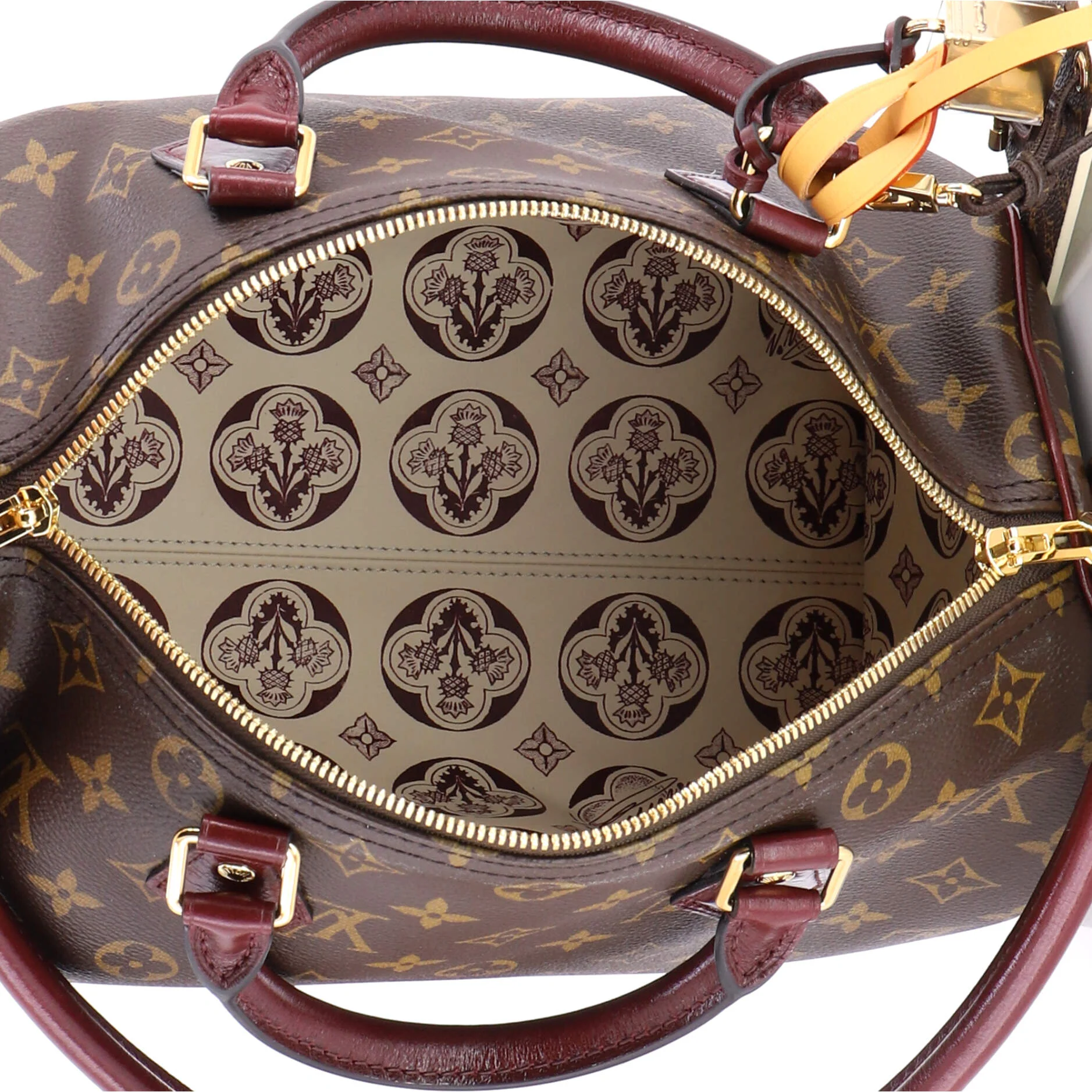 Speedy Soft Celebration Bandouliere Bag Monogram Canvas 30 - Image 5