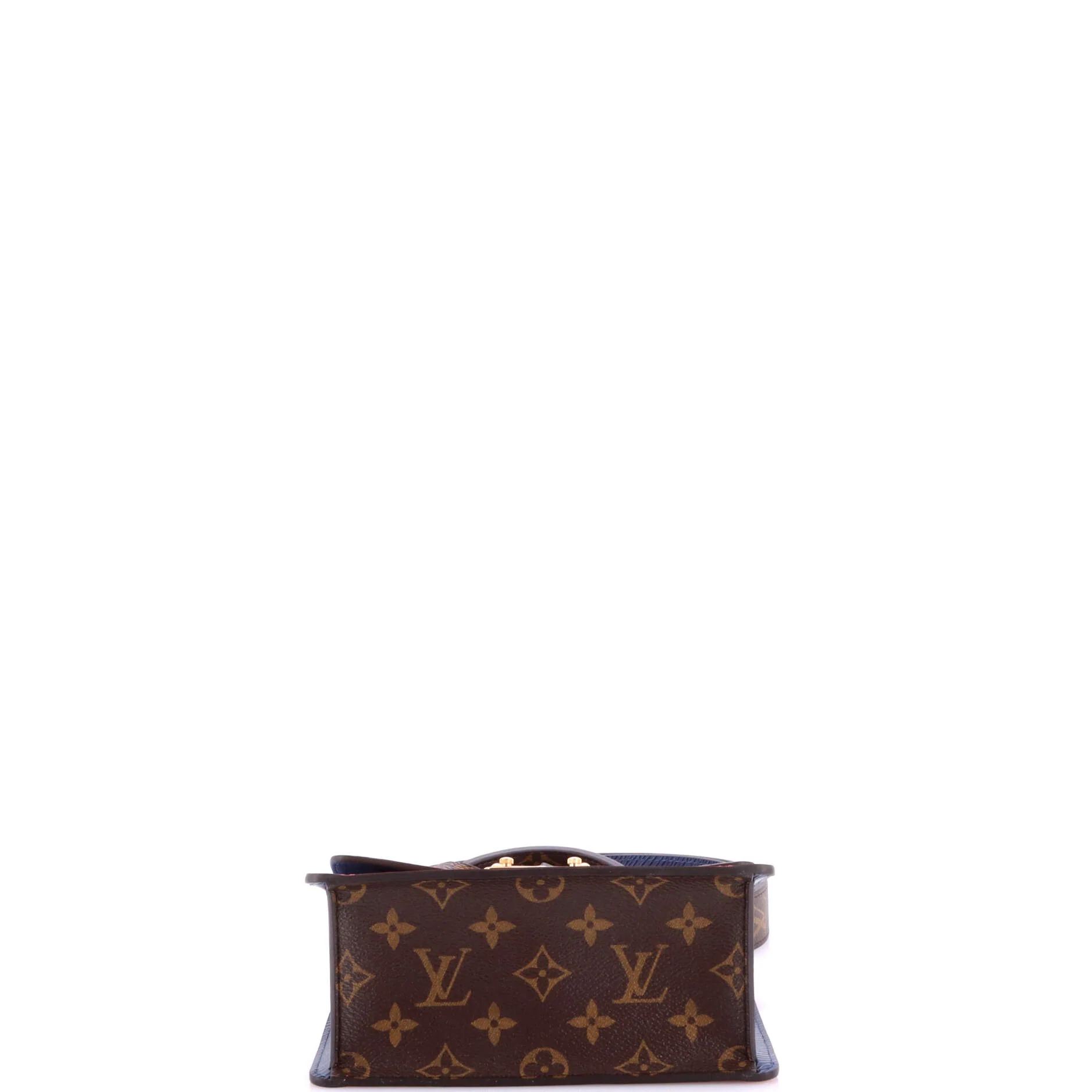 Spring Street NM Handbag Monogram Vernis with Monogram Canvas and Epi Leather - Image 4
