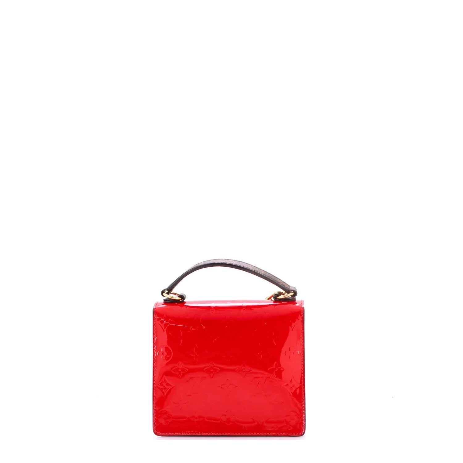 Spring Street NM Handbag Monogram Vernis with Monogram Canvas and Epi Leather - Image 3
