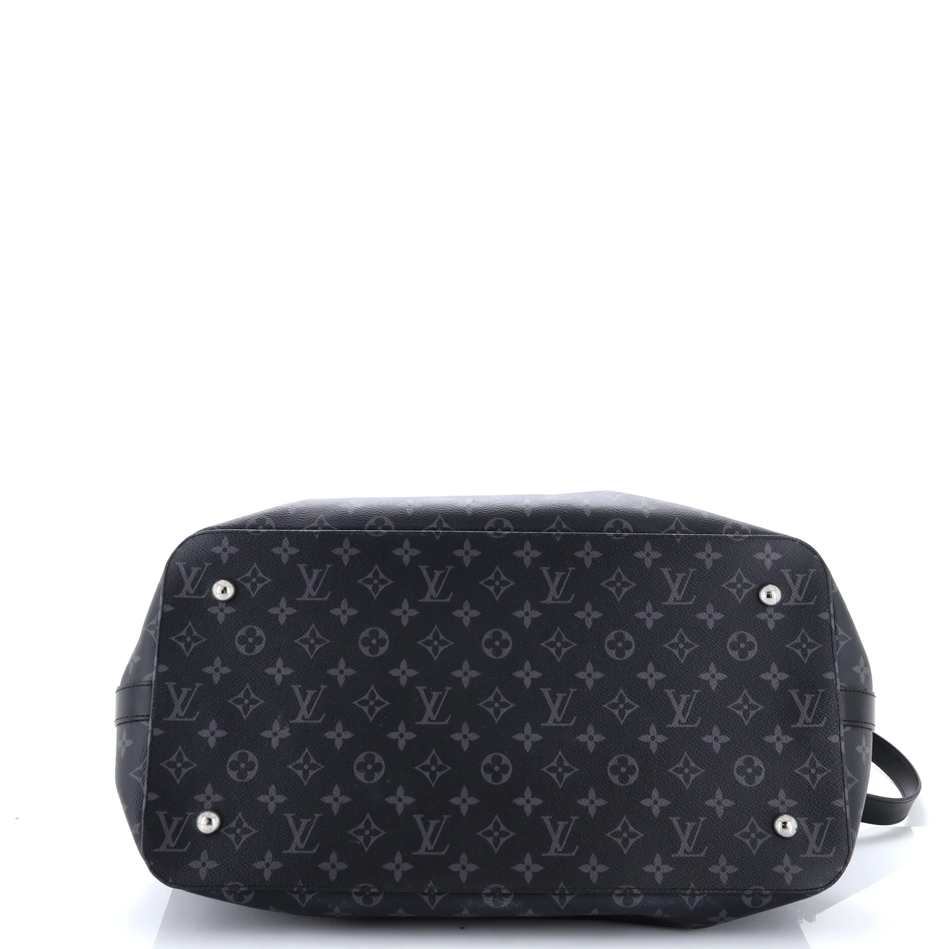 Greenwich NM Handbag Monogram Eclipse Canvas - Image 4