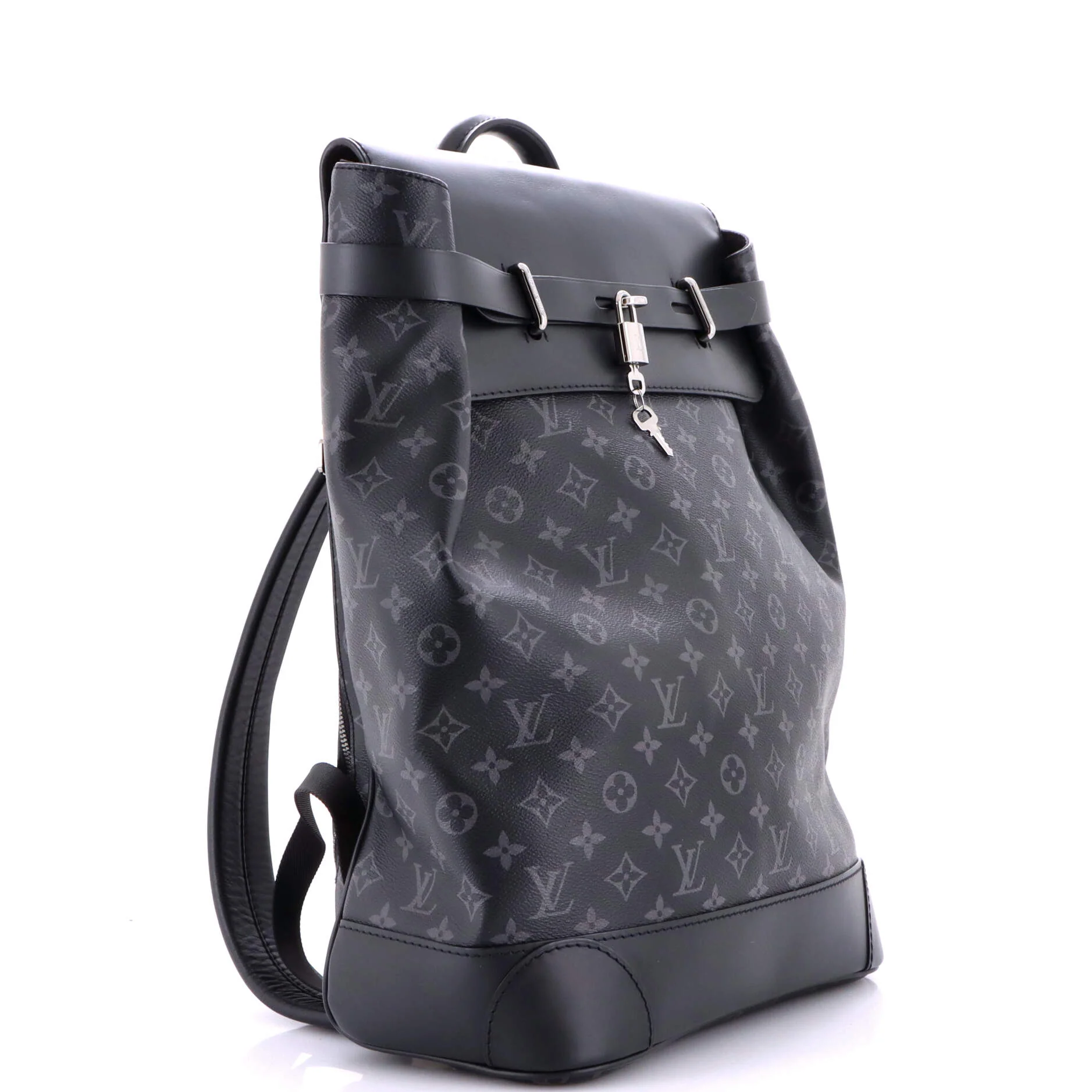 Steamer Backpack Monogram Eclipse Canvas - Image 2