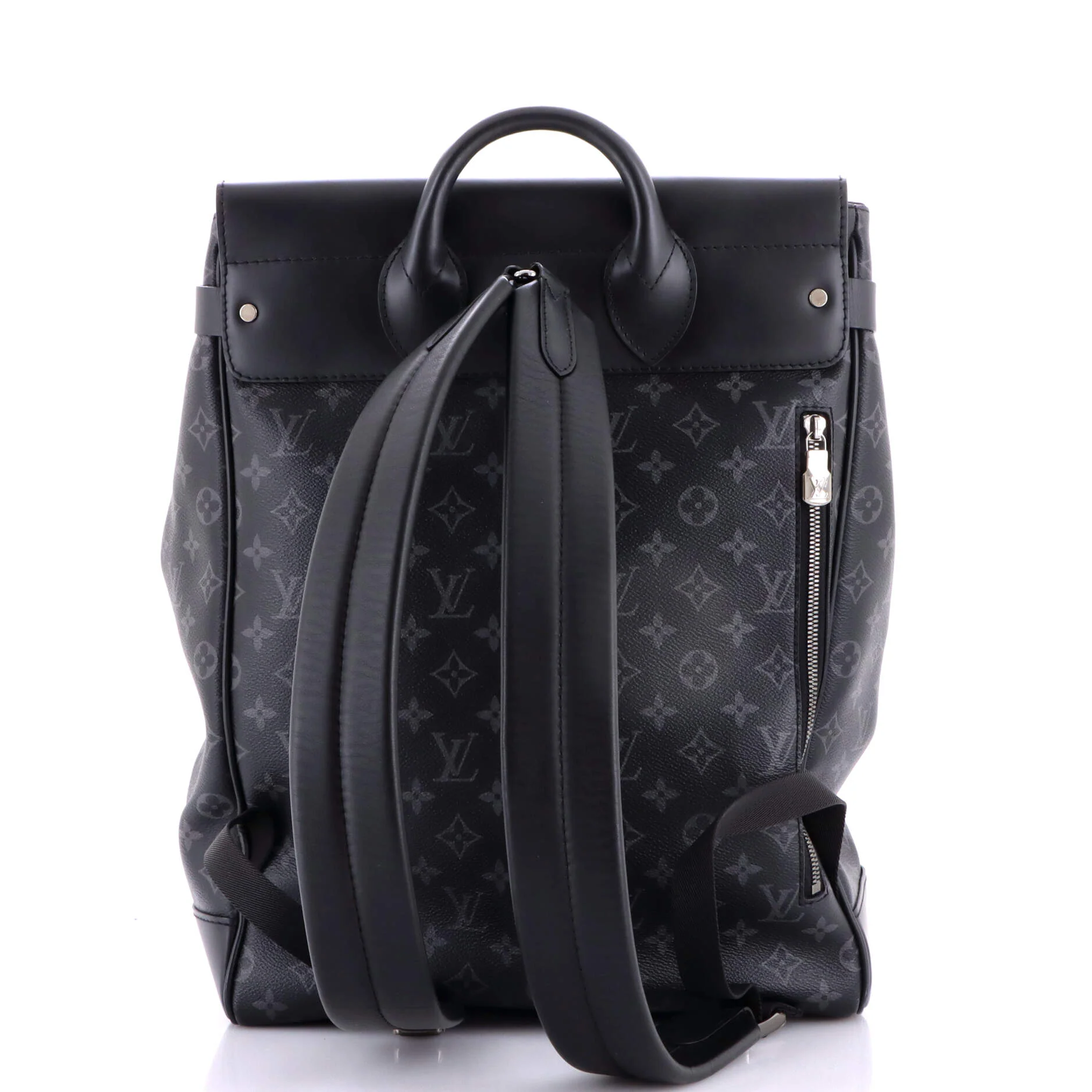 Steamer Backpack Monogram Eclipse Canvas - Image 3