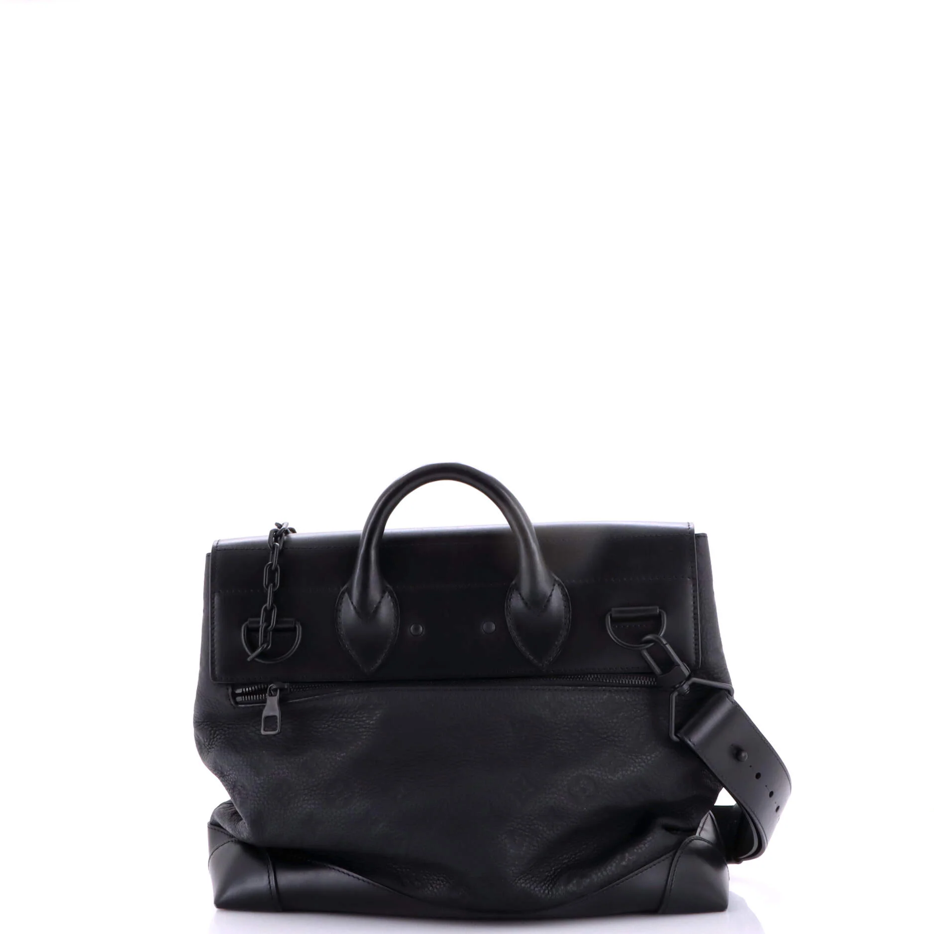 Steamer Bag Monogram Taurillon Leather PM - Image 3