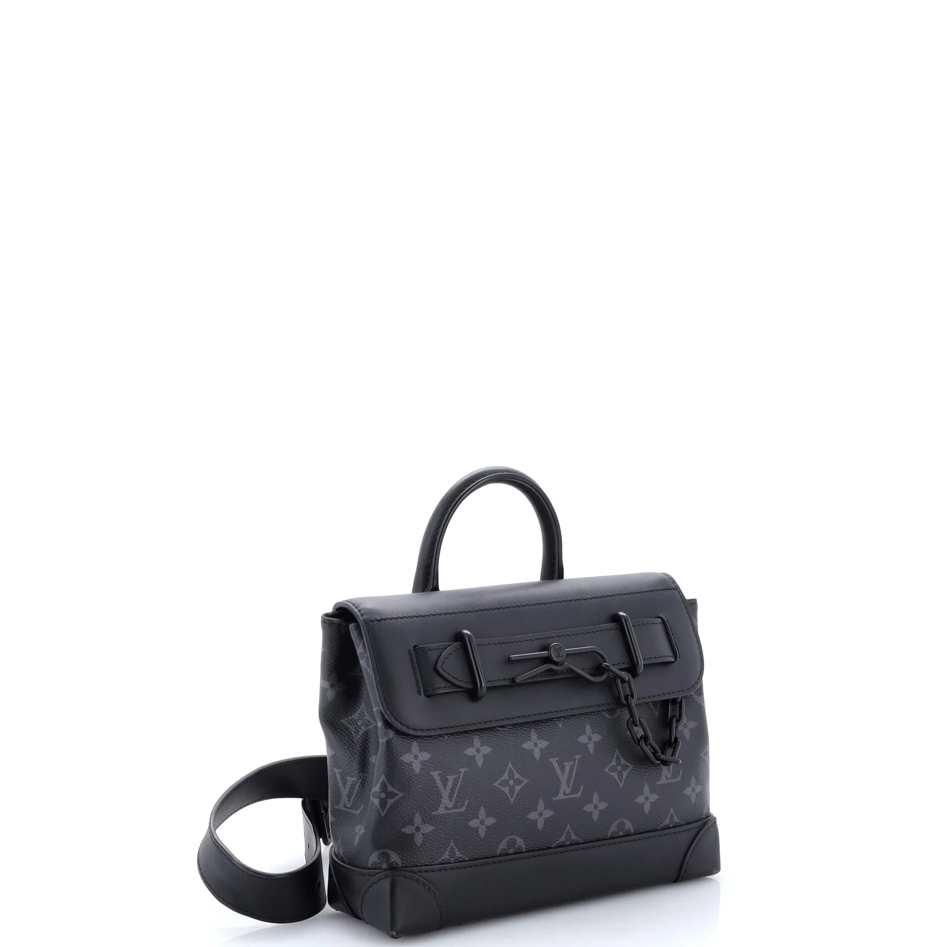 Steamer Crossbody Bag Monogram Eclipse Canvas PM - Image 2