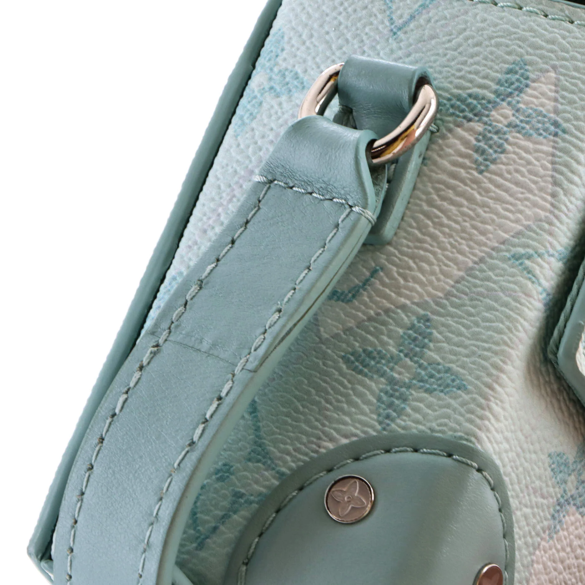 Steamer Wearable Wallet Limited Edition Aquagarden Monogram Canvas - Image 7