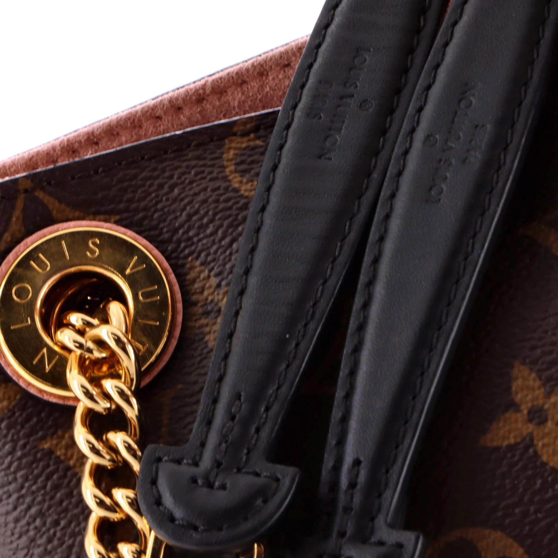 Surene Handbag Monogram Canvas with Leather BB - Image 6