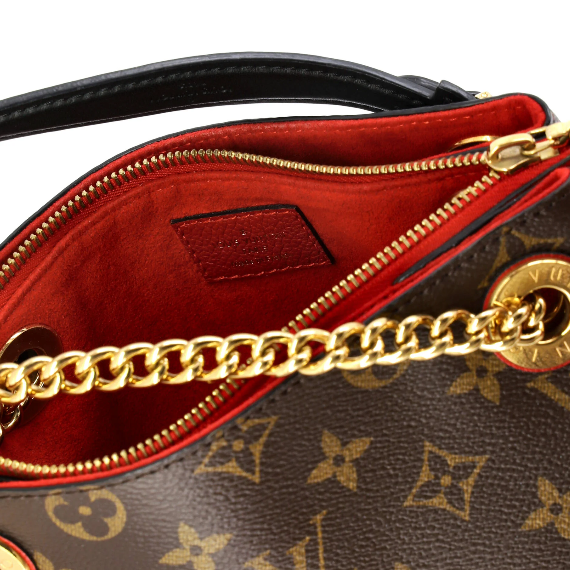 Surene Handbag Monogram Canvas with Leather BB - Image 6