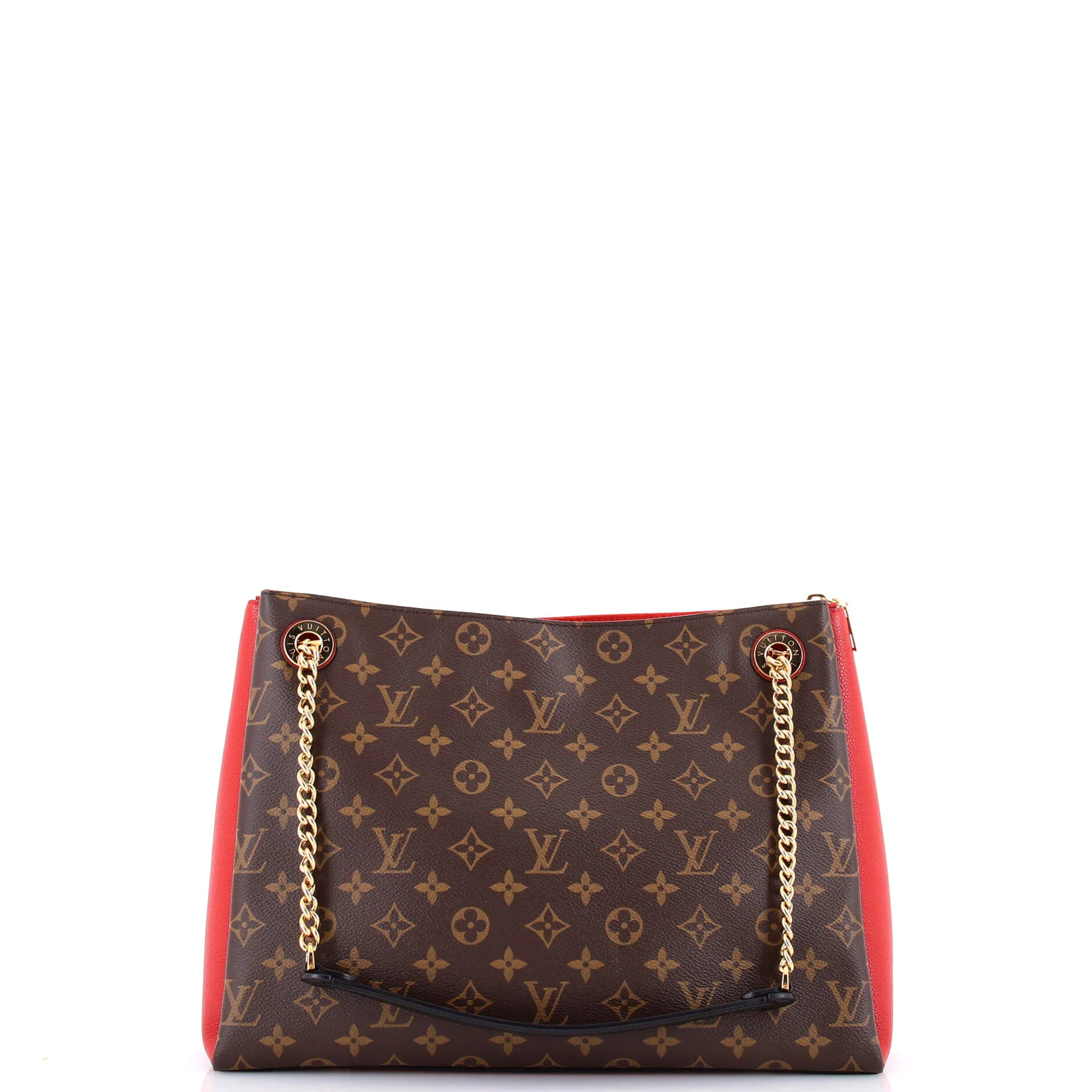 Surene Handbag Monogram Canvas with Leather MM - Image 3