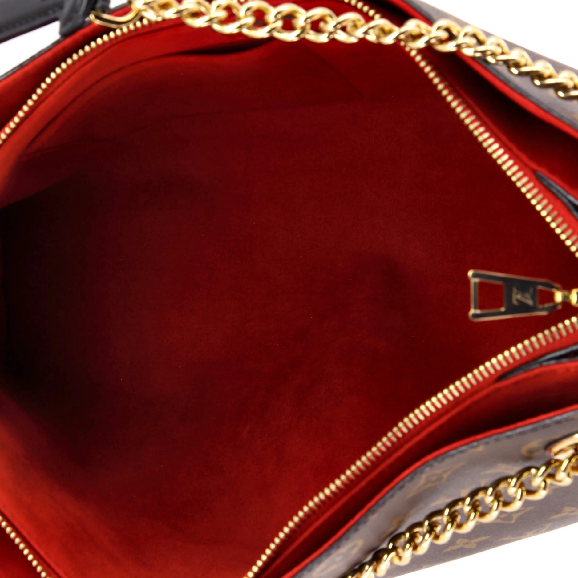 Surene Handbag Monogram Canvas with Leather MM - Image 5
