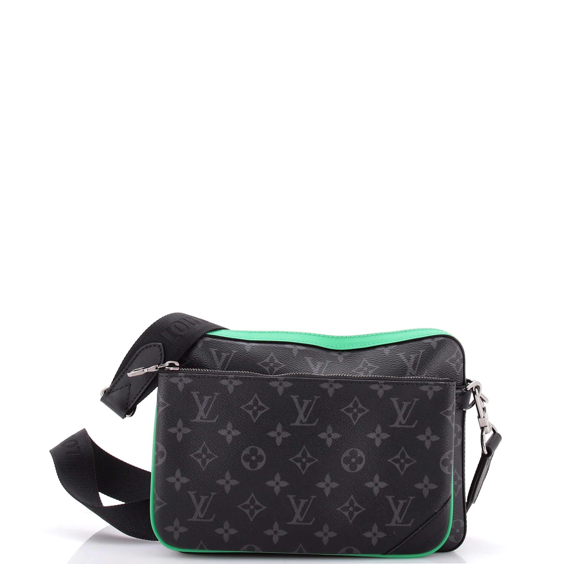 Trio Messenger Bag Monogram Eclipse Canvas