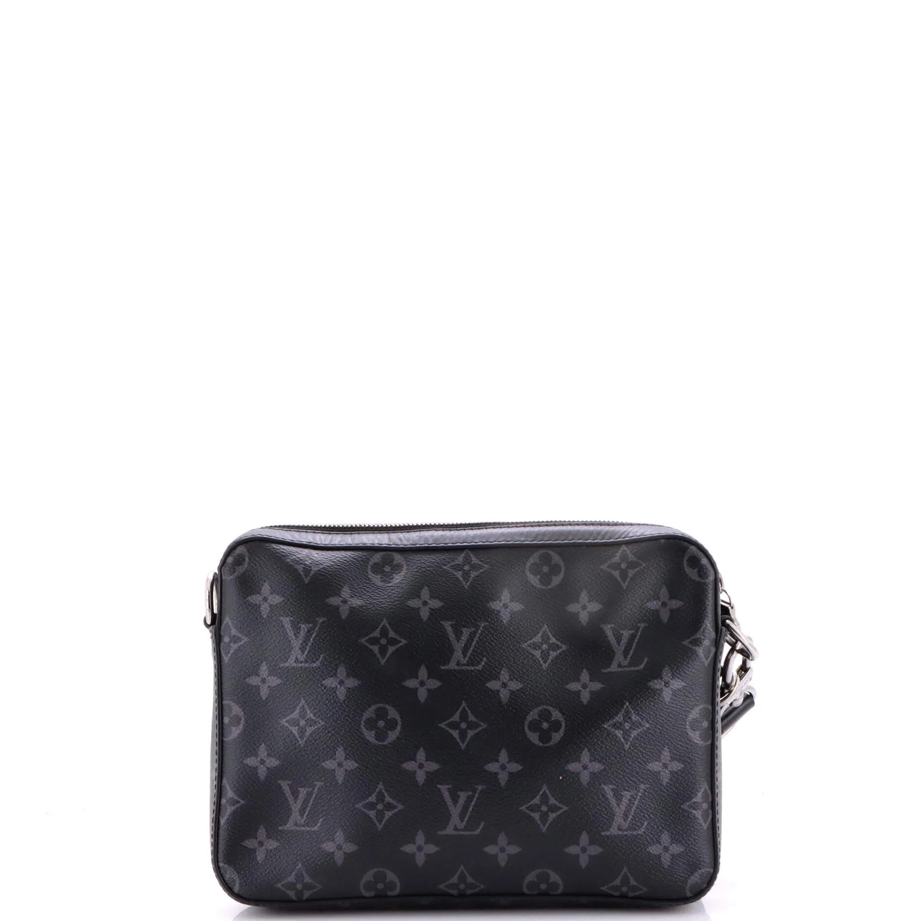 Trio Messenger Bag Reverse Monogram Eclipse Canvas - Image 3