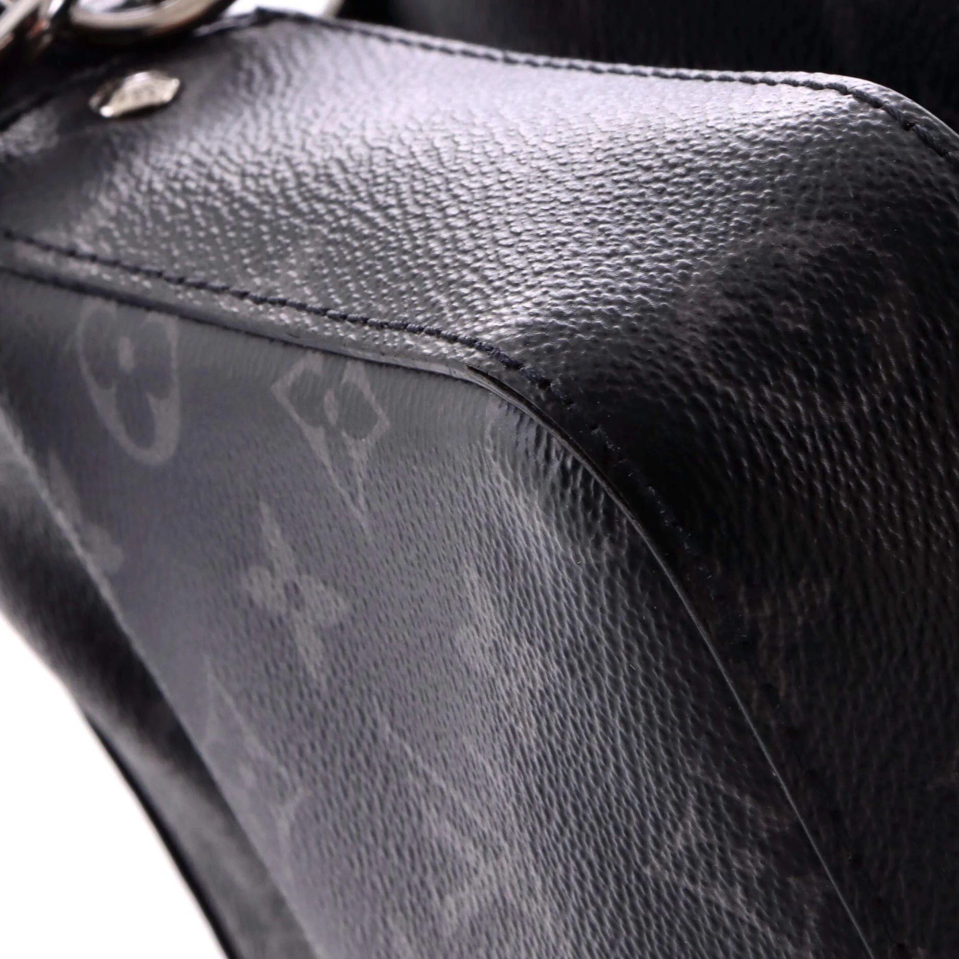 Trio Messenger Bag Reverse Monogram Eclipse Canvas - Image 7