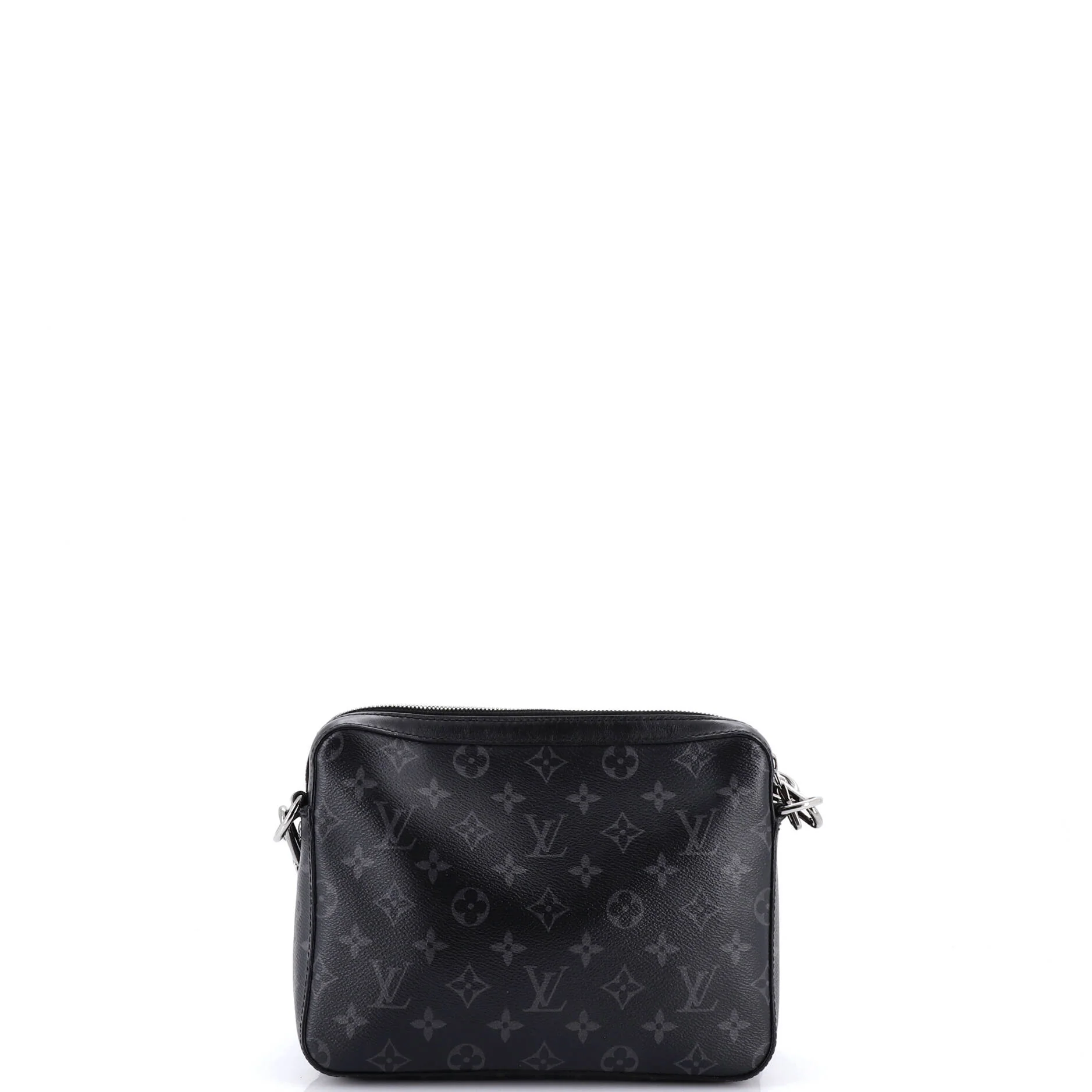 Trio Messenger Bag Reverse Monogram Eclipse Canvas - Image 3