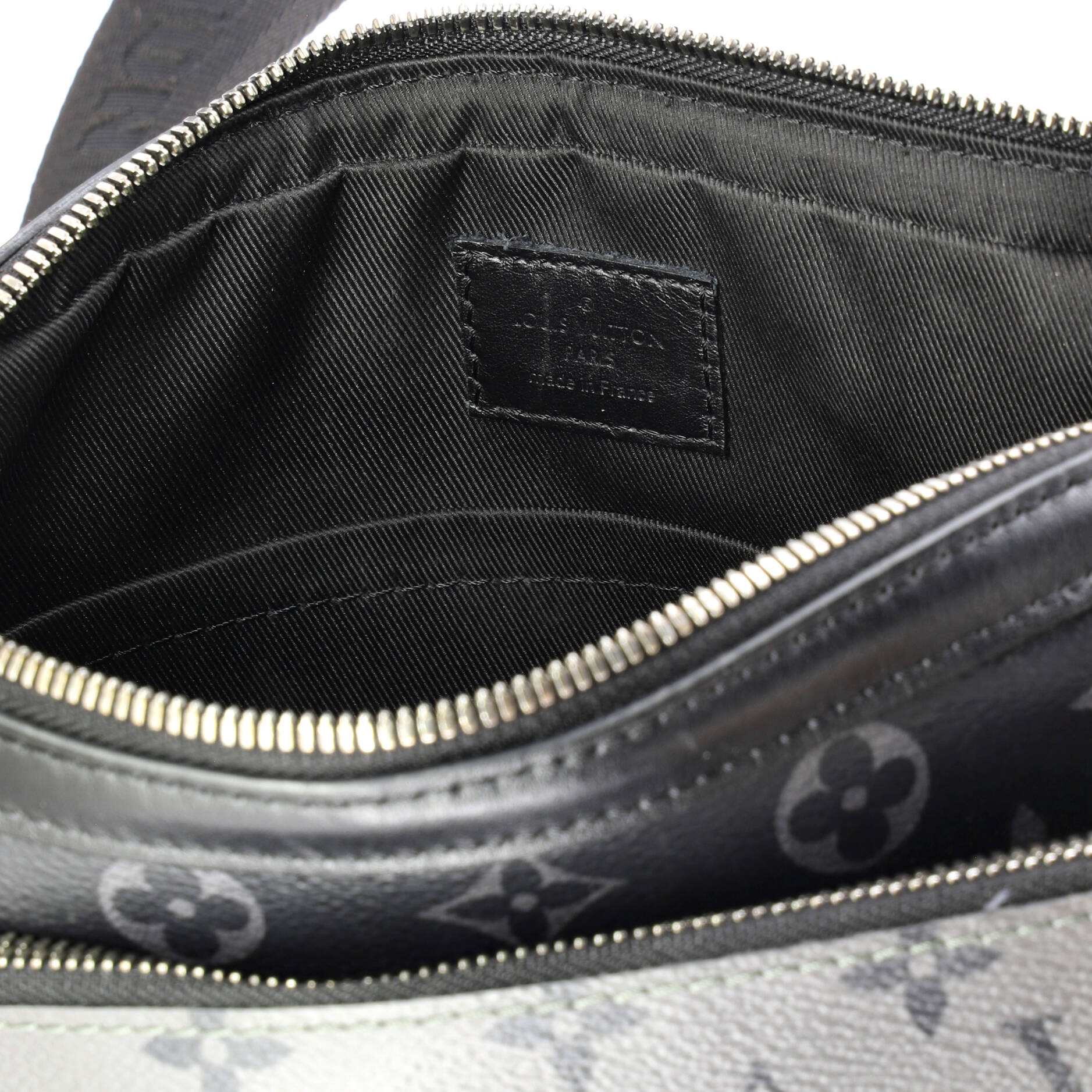 Trio Messenger Bag Reverse Monogram Eclipse Canvas - Image 6