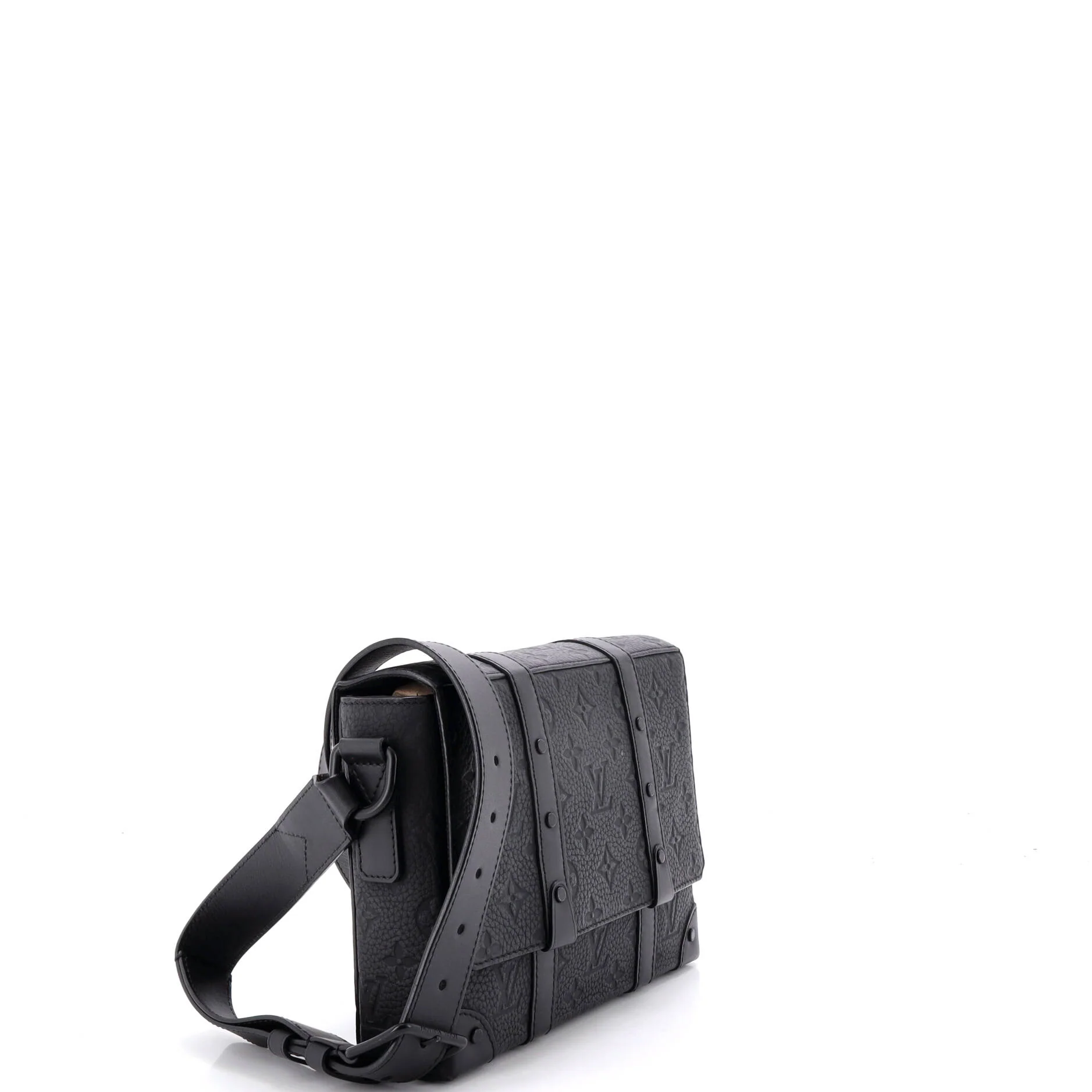 Trunk Messenger Bag Monogram Taurillon Leather PM - Image 2
