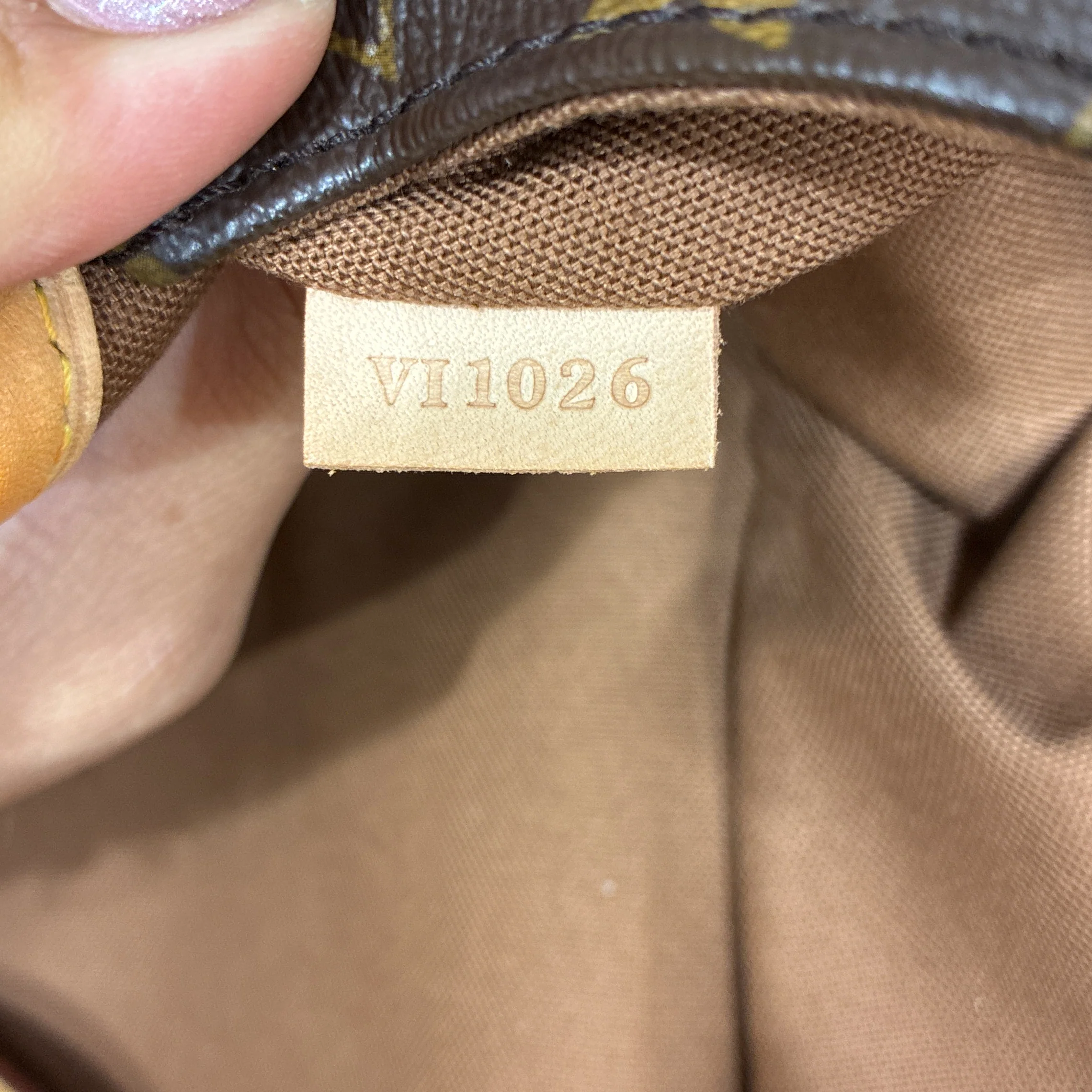 Tulum Handbag Monogram Canvas PM - Image 9