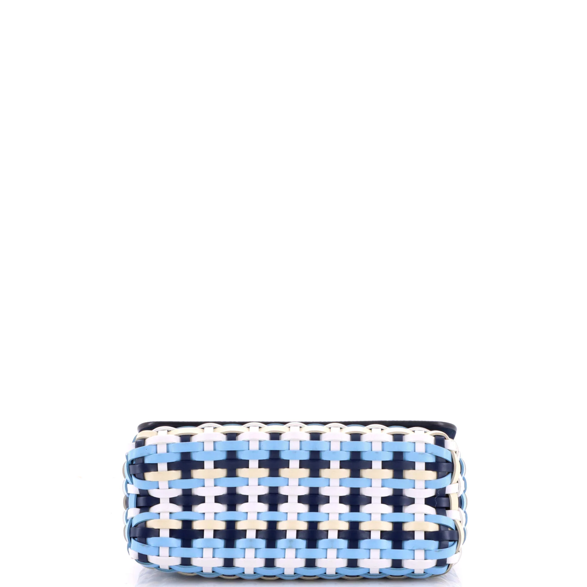 Twist Guinguette Handbag Epi and Braided Leather MM - Image 5