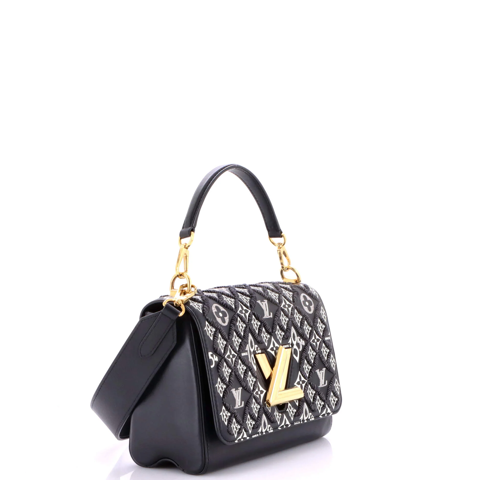 Twist Handbag Limited Edition Since 1854 Monogram Jacquard MM - Image 3