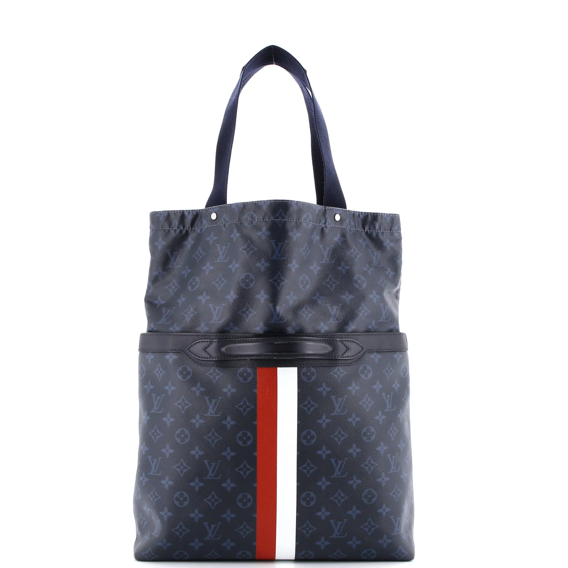 Ultralight Tote Monogram Cobalt Canvas - Image 3