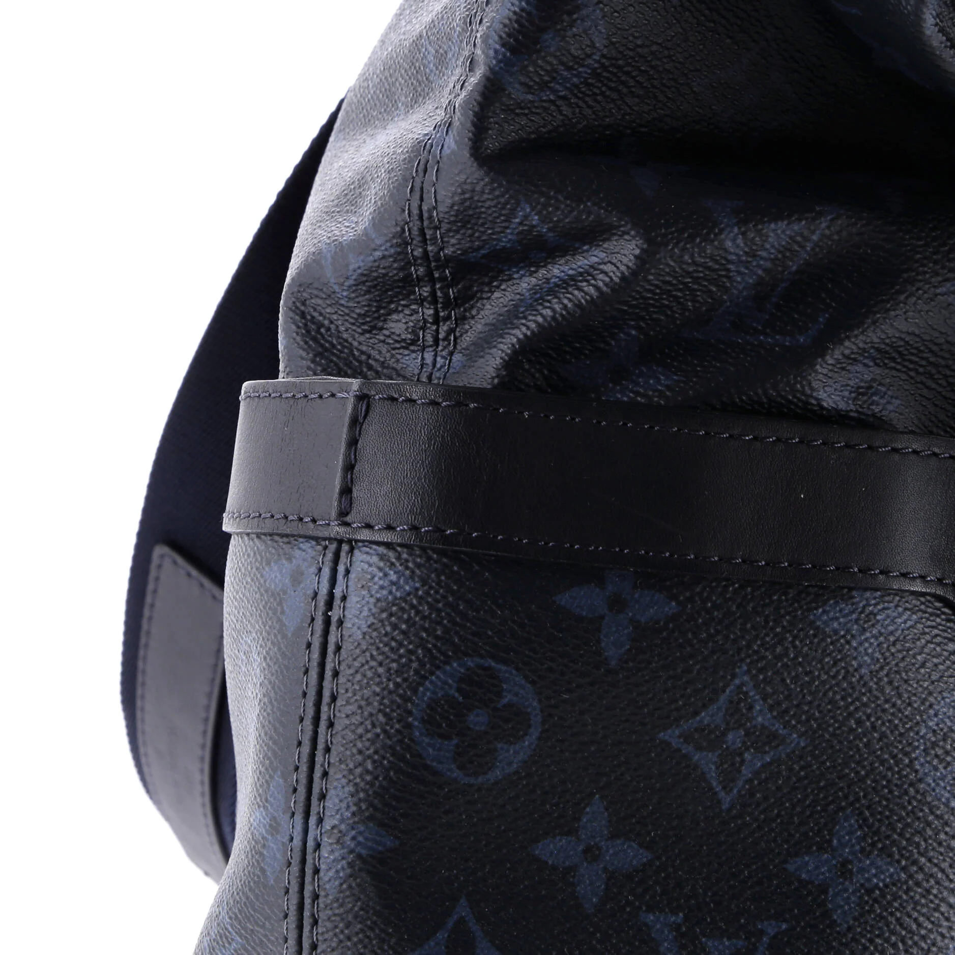 Ultralight Tote Monogram Cobalt Canvas - Image 6
