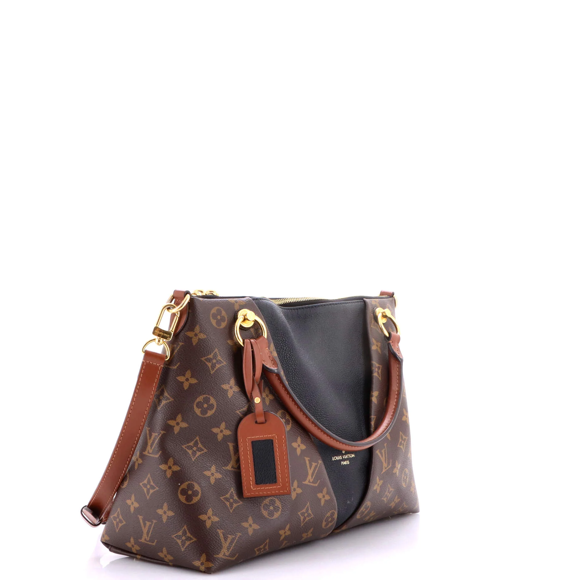 V Tote Monogram Canvas and Leather MM - Image 2