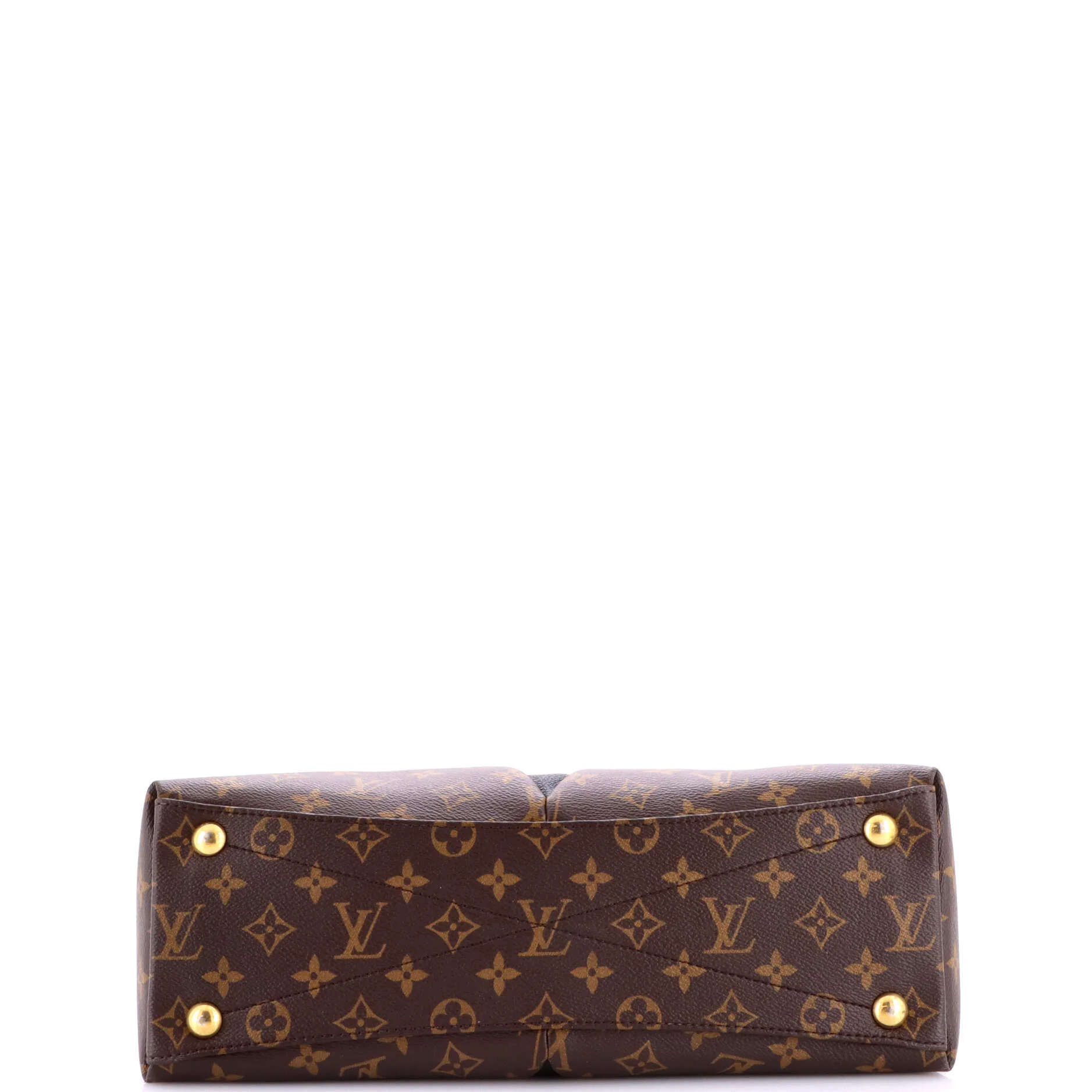 V Tote Monogram Canvas and Leather MM - Image 4