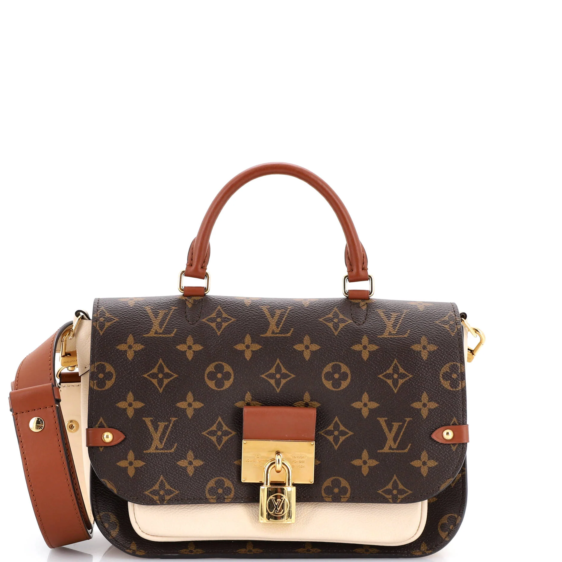 Vaugirard Handbag Monogram Canvas with Leather