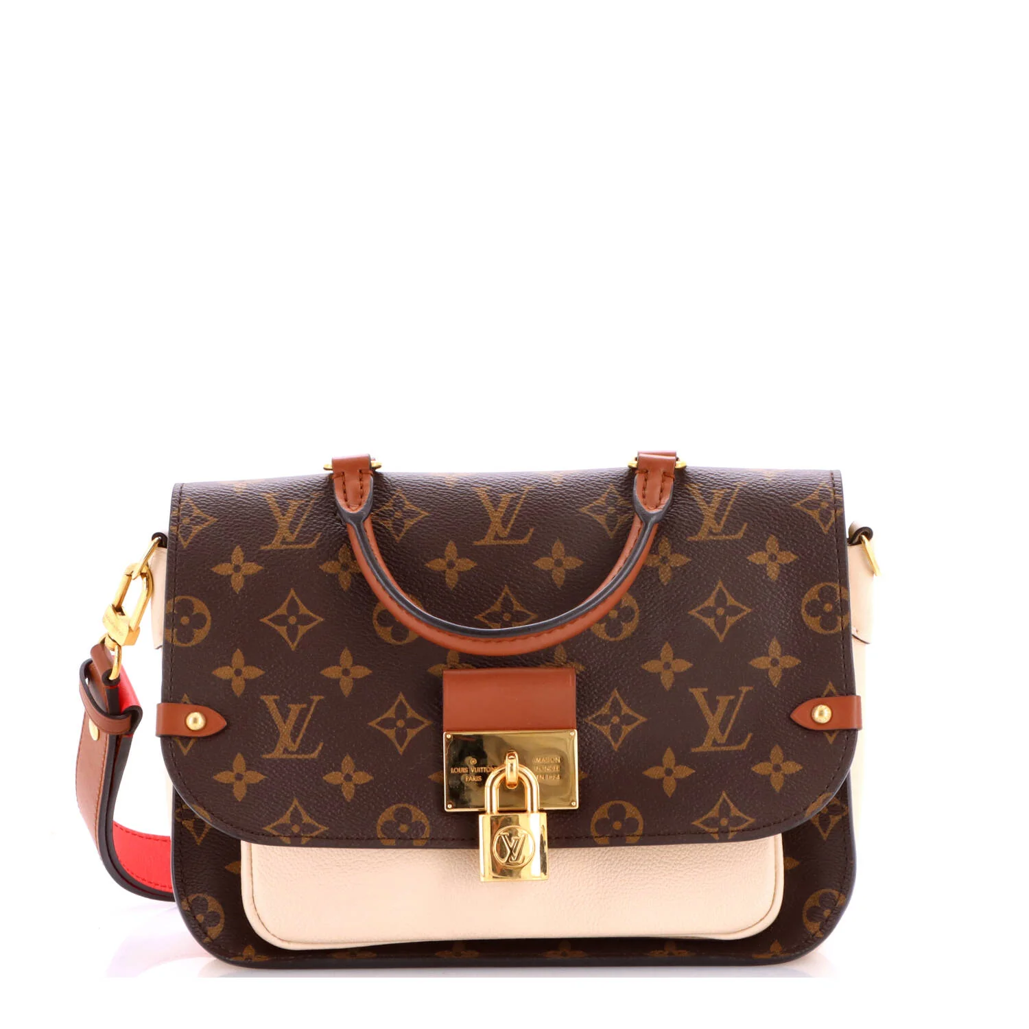 Vaugirard Handbag Monogram Canvas with Leather