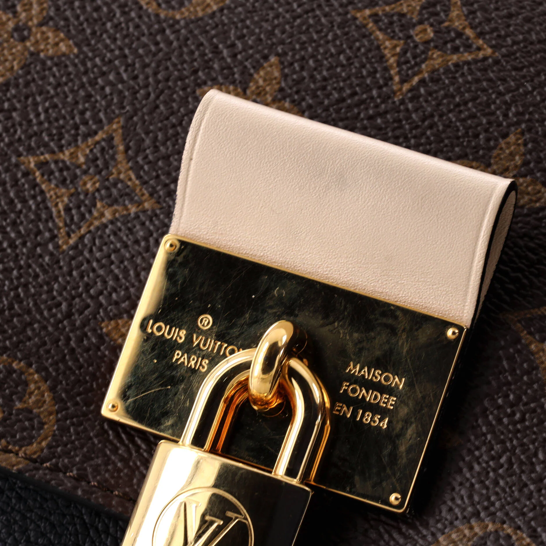 Vaugirard Handbag Monogram Canvas with Leather - Image 6