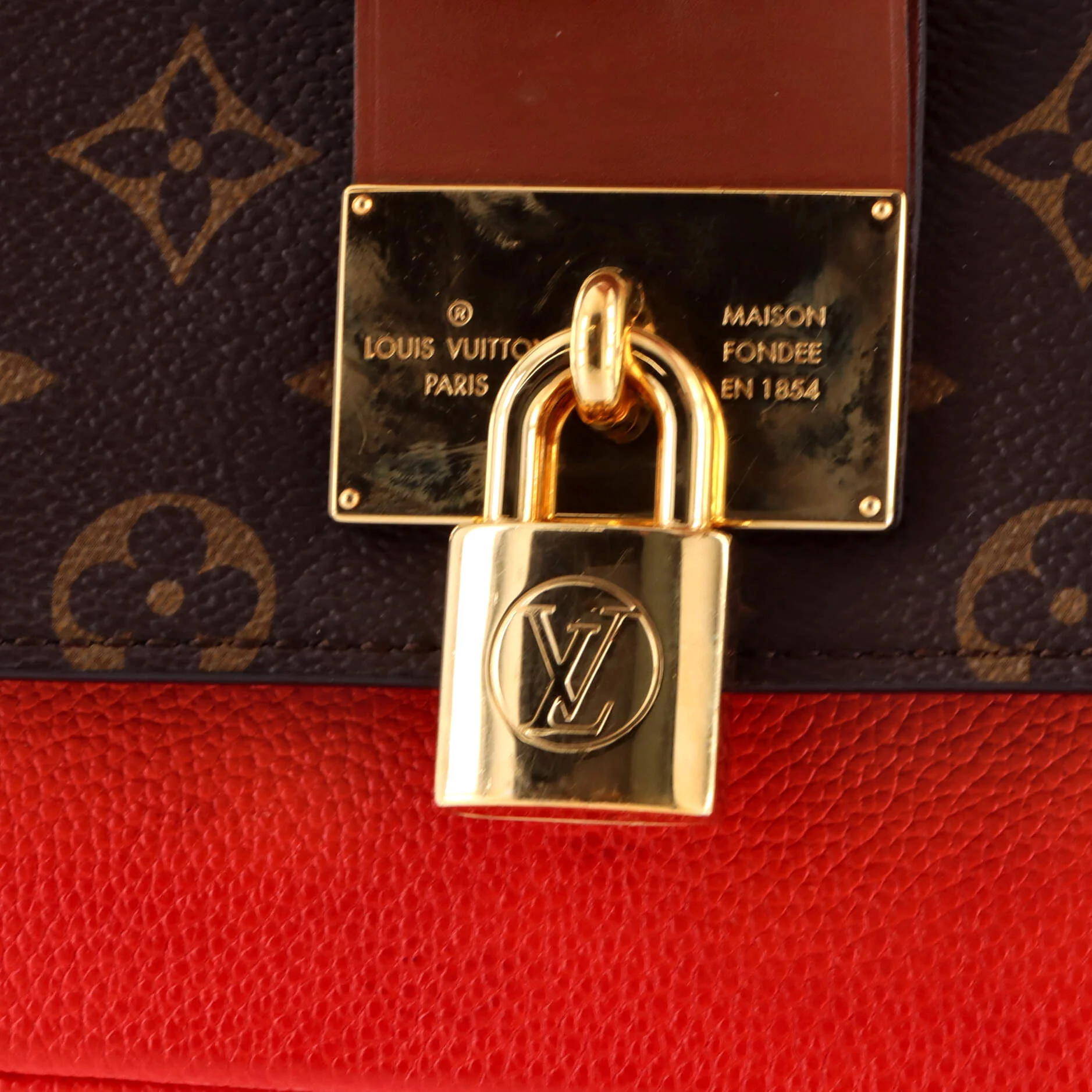 Vaugirard Handbag Monogram Canvas with Leather - Image 6