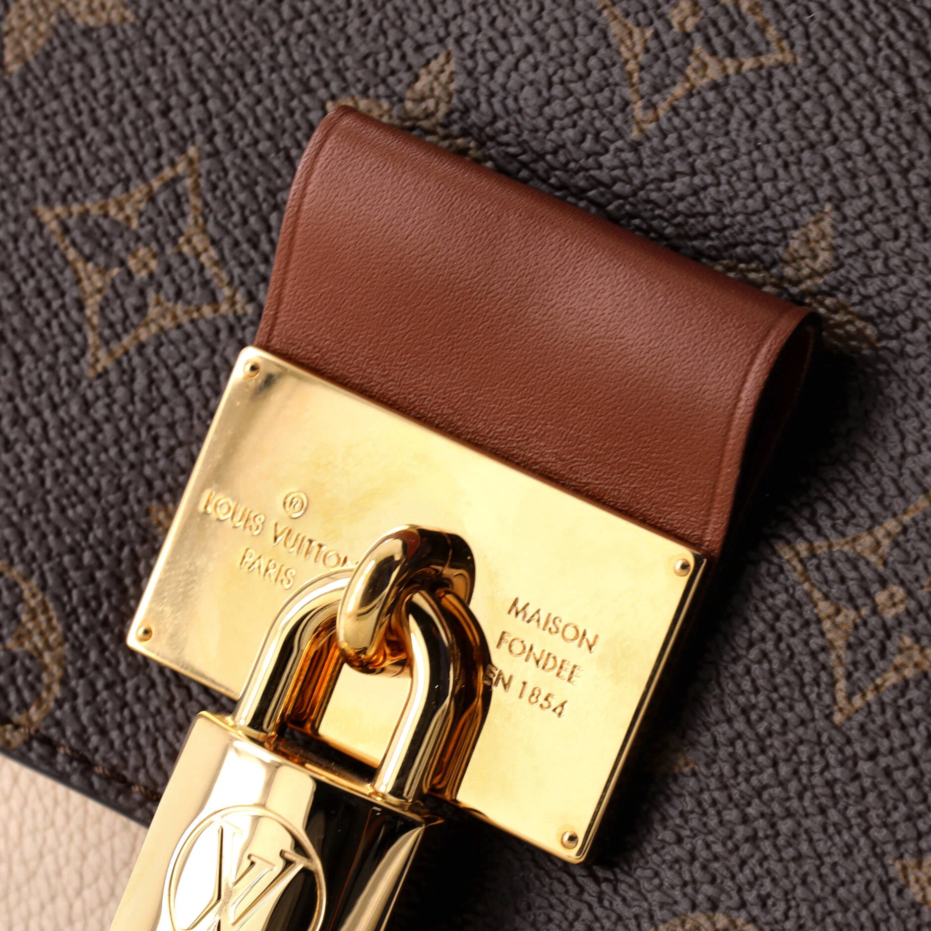 Vaugirard Handbag Monogram Canvas with Leather - Image 6