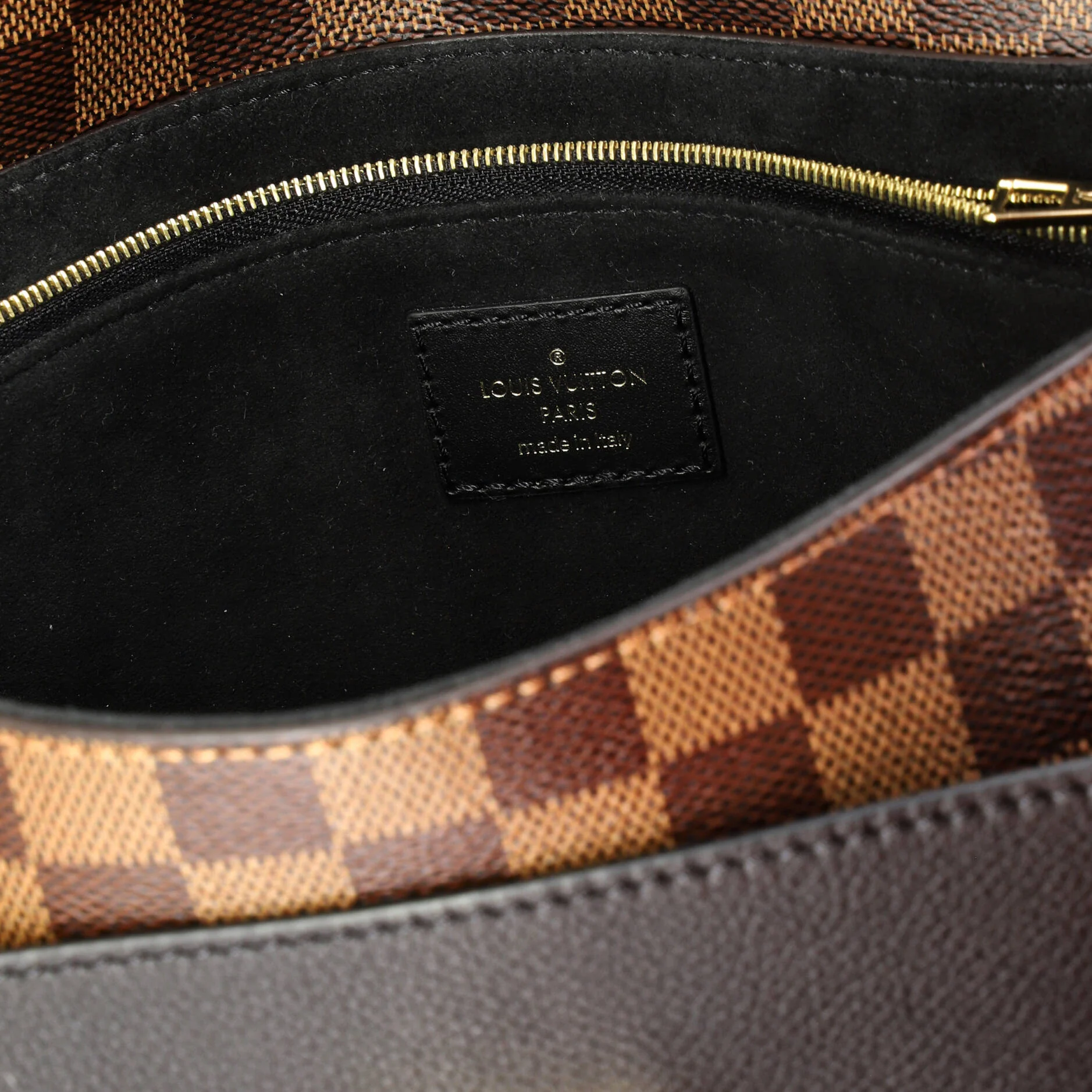 Vavin Handbag Damier with Leather PM - Image 6