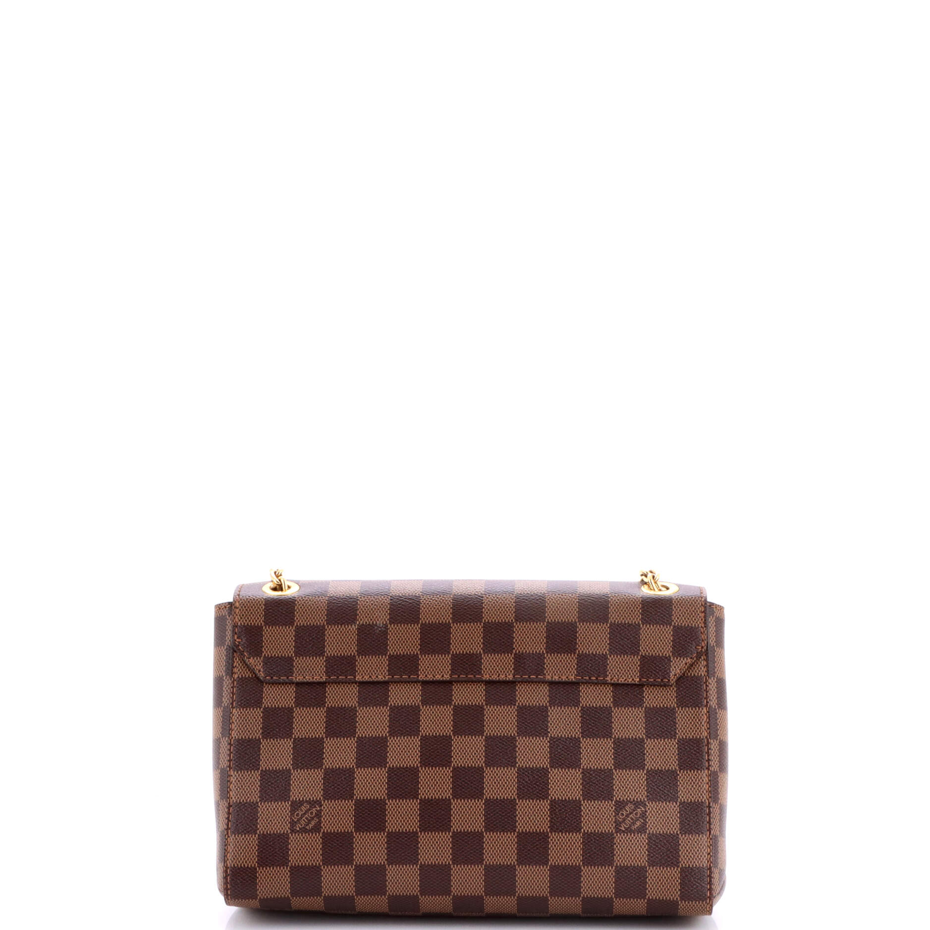 Vavin Handbag Damier with Leather PM - Image 3