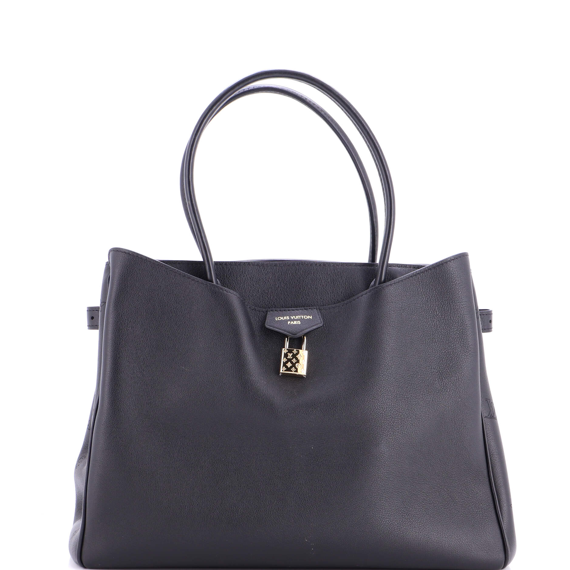 Vendome NM Tote Calfskin and Perforated Monogram Calfskin MM