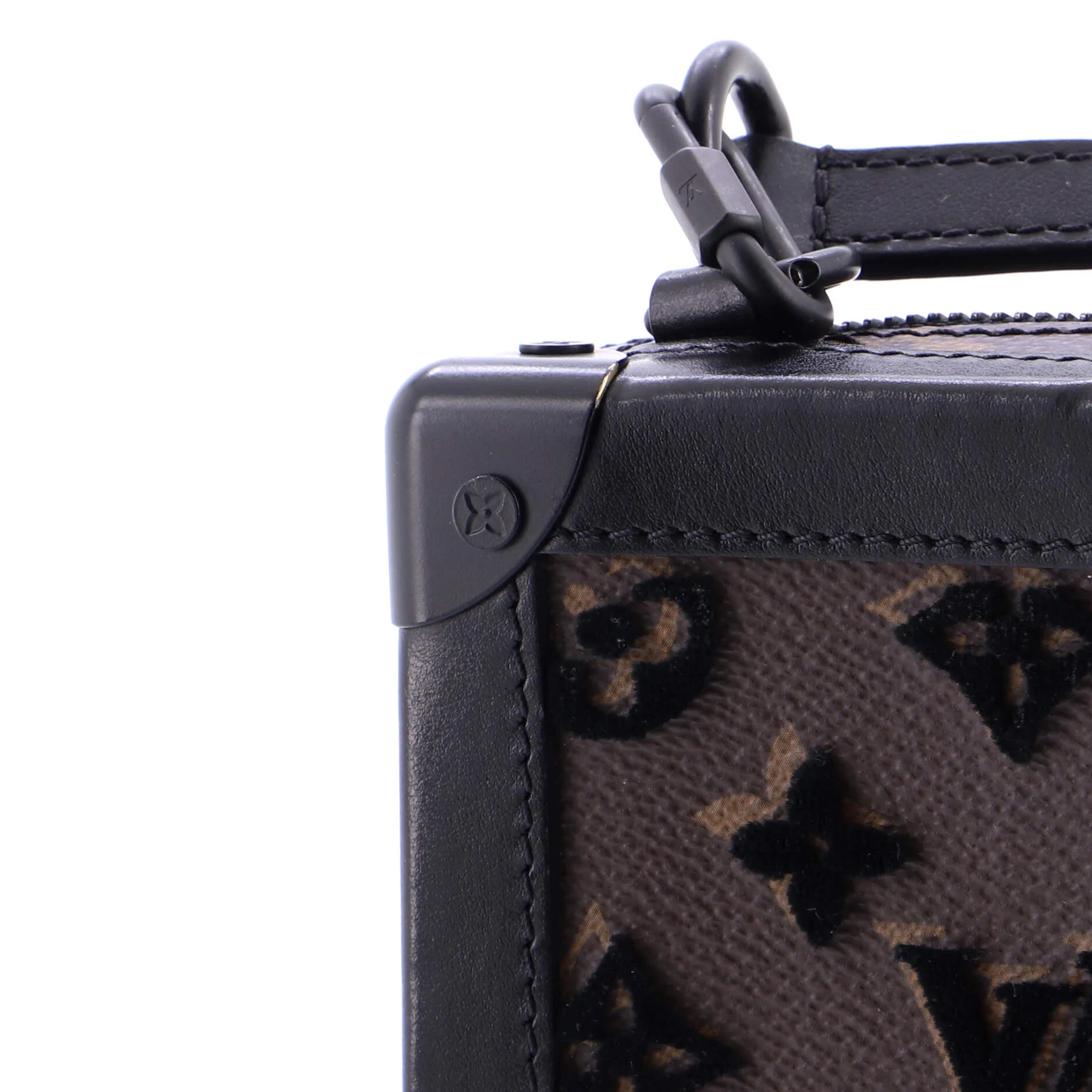 Vertical Soft Trunk Bag Monogram Tuffetage Canvas - Image 6
