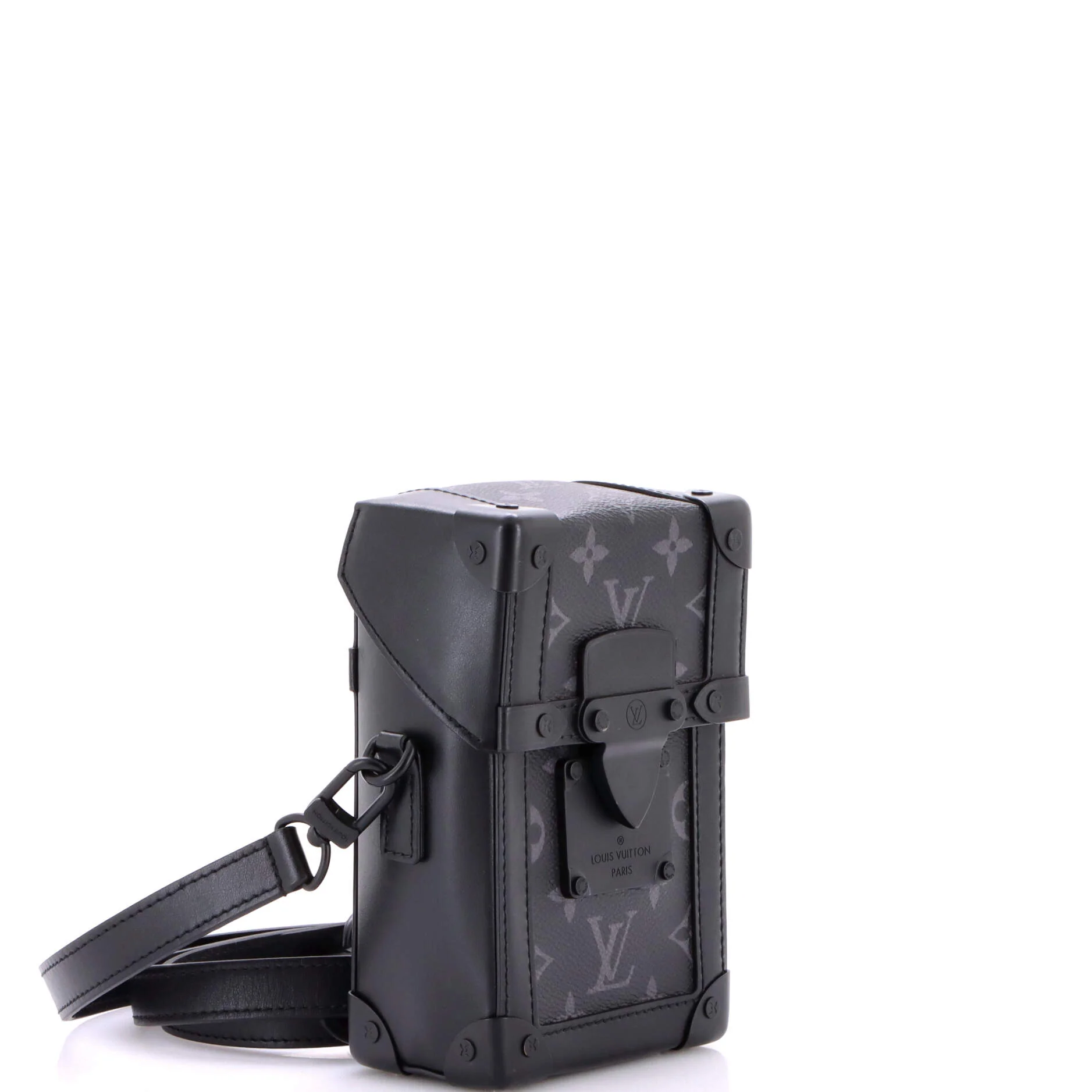 Vertical Trunk Wearable Wallet Monogram Eclipse Canvas - Image 2