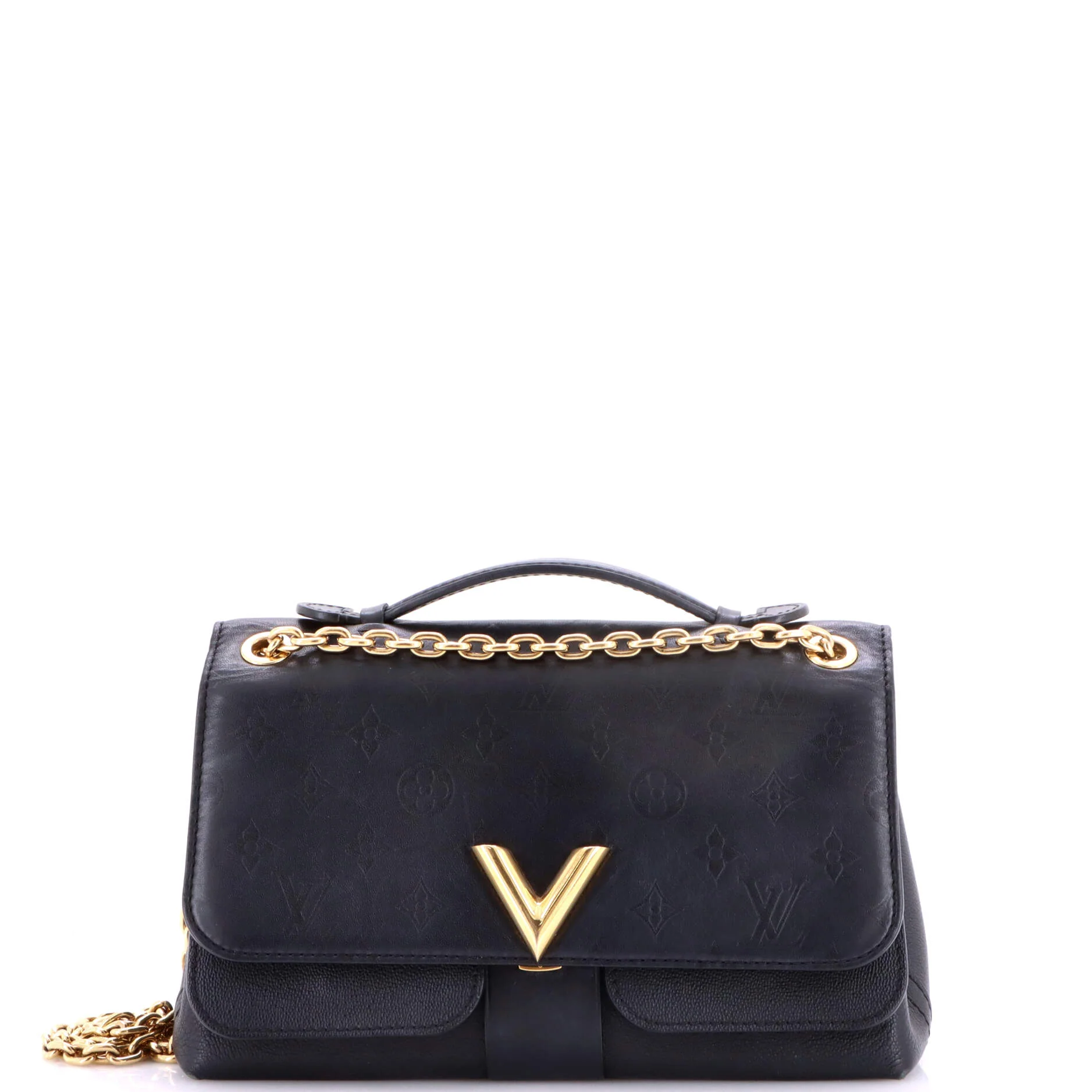Very Chain Bag Monogram Leather