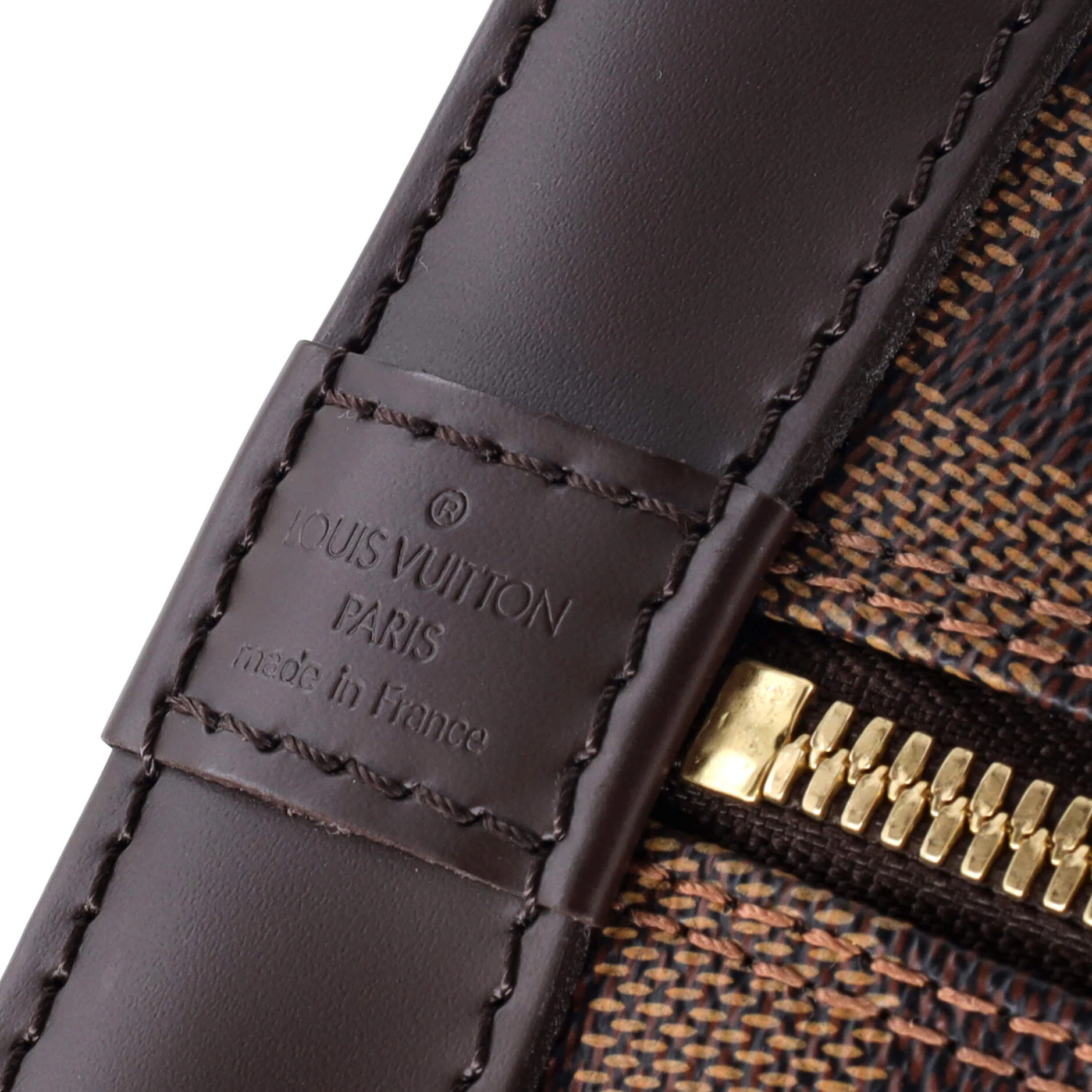 Vintage Alma Handbag Damier PM - Image 8