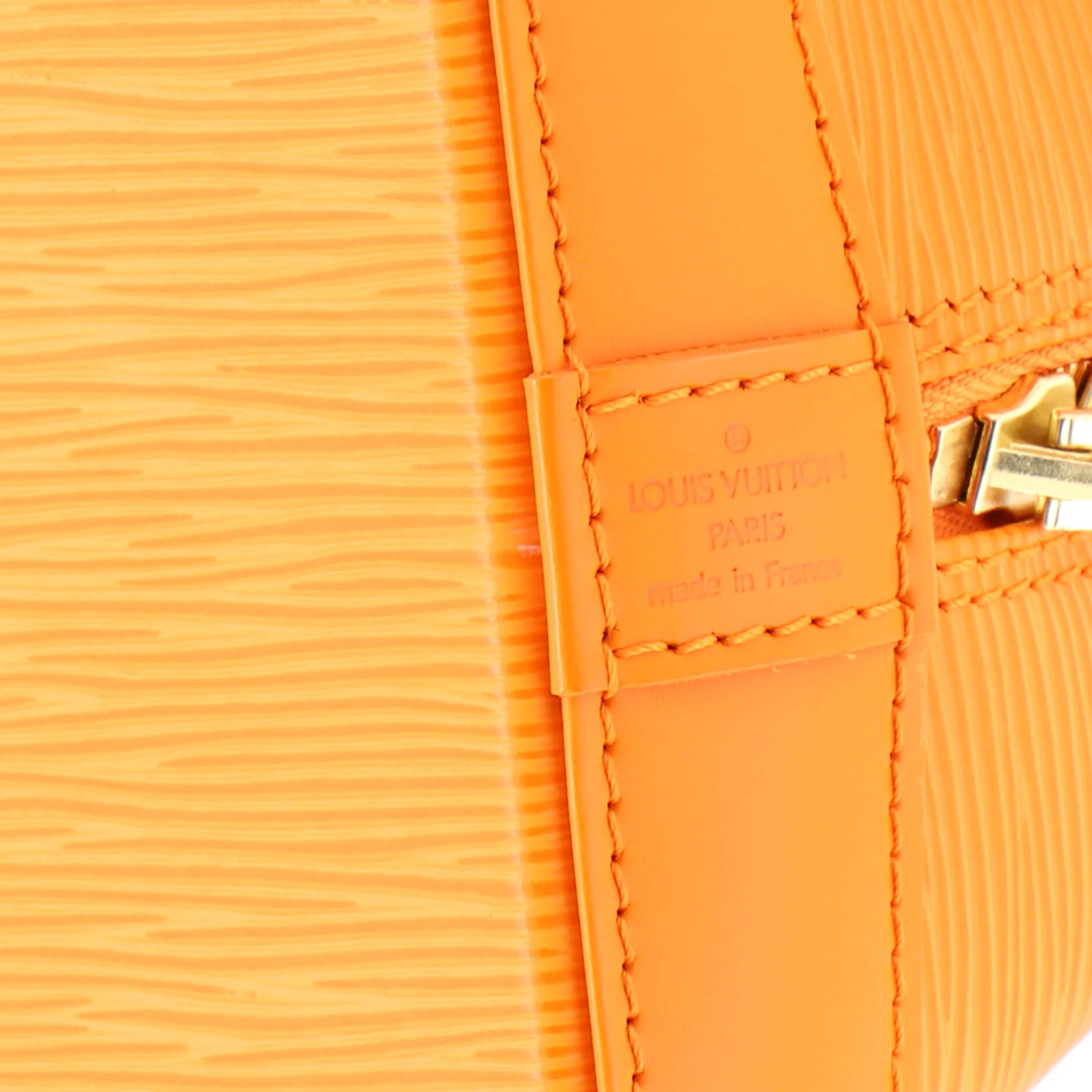 Vintage Alma Handbag Epi Leather PM - Image 7
