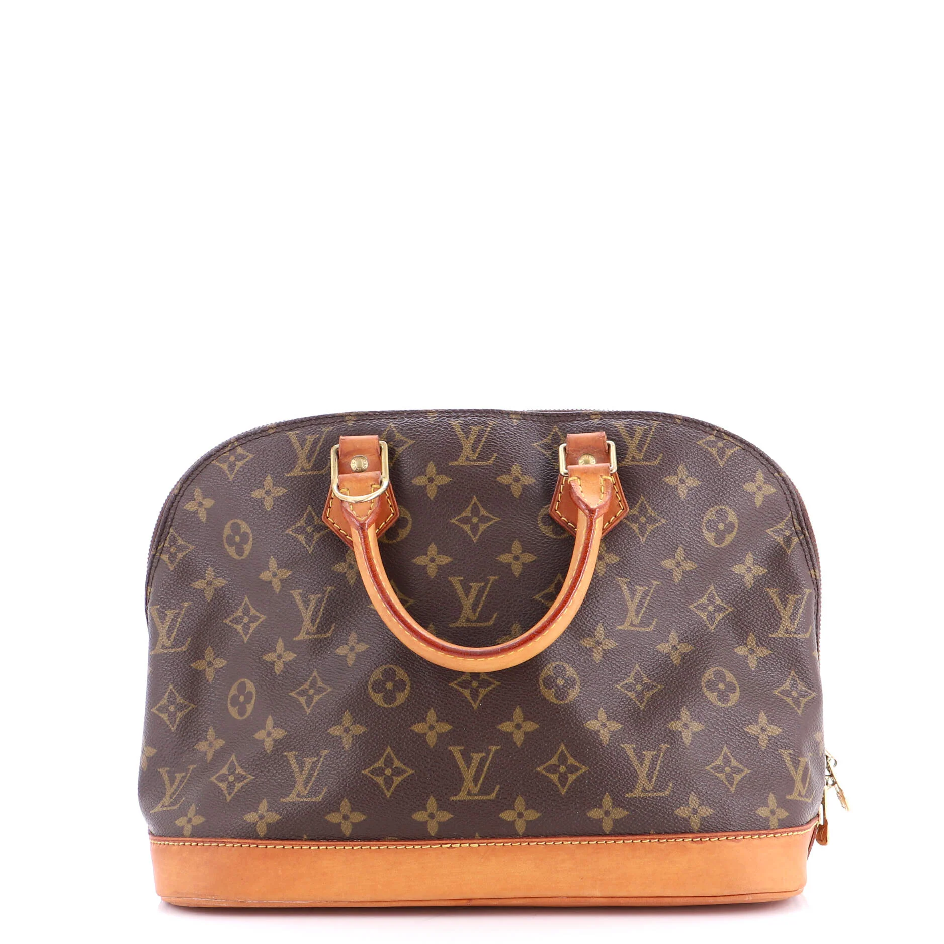 Vintage Alma Handbag Monogram Canvas PM - Image 3